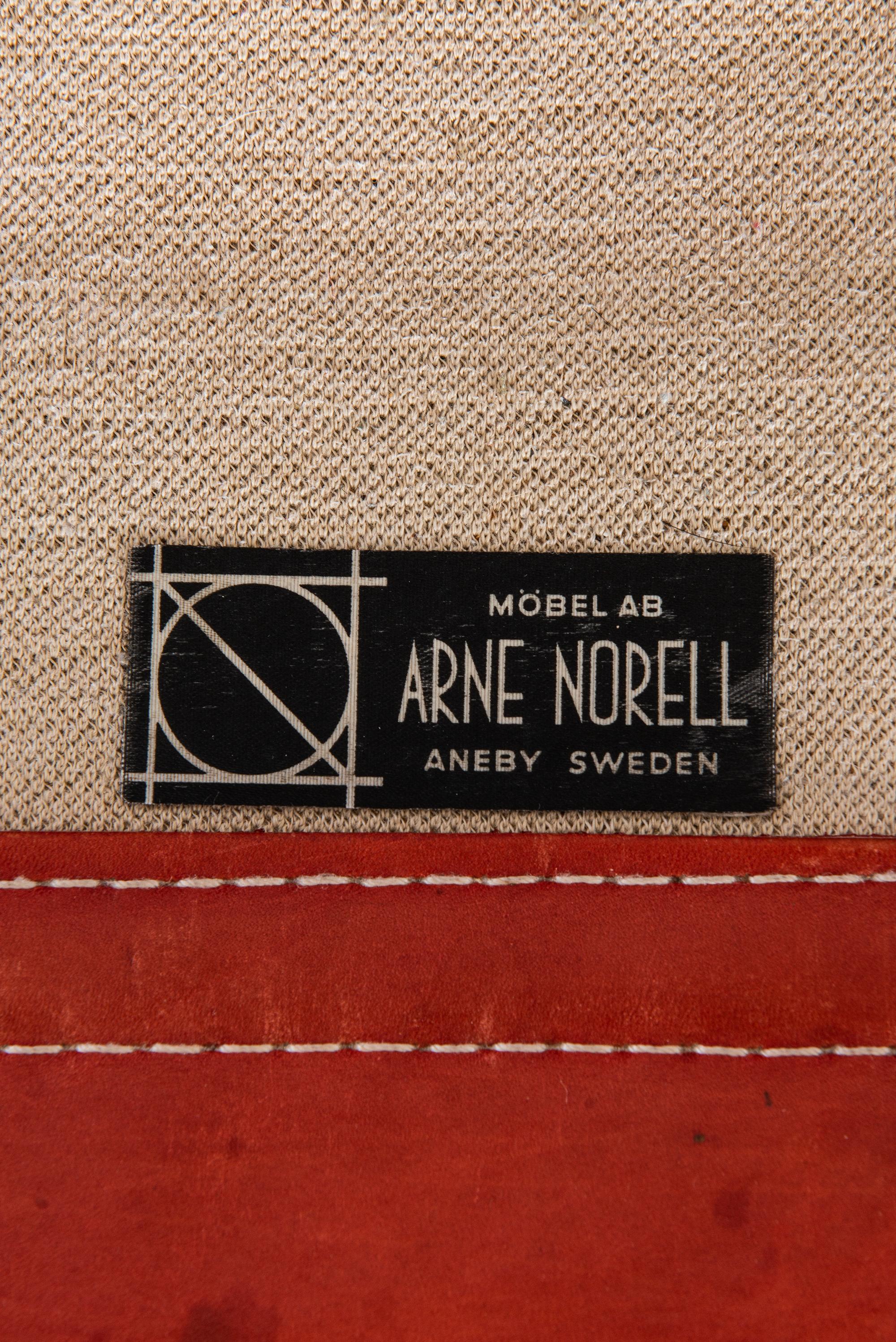 Arne Norell Sofa Model Ilona Produced by Arne Norell AB in Aneby, Sweden In Good Condition In Limhamn, Skåne län