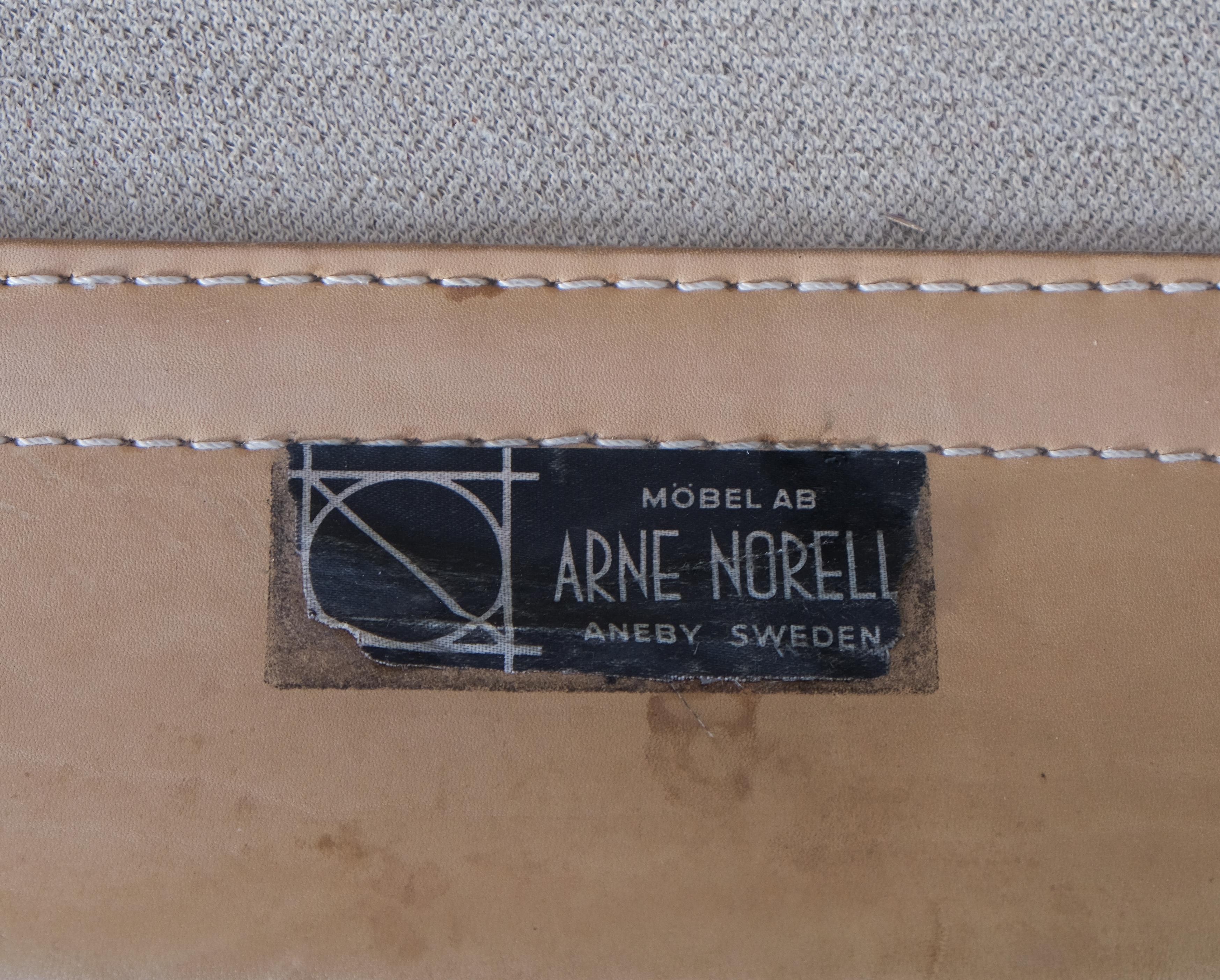 Arne Norell Three-Seat Sofa Model Ilona, 1970s 4