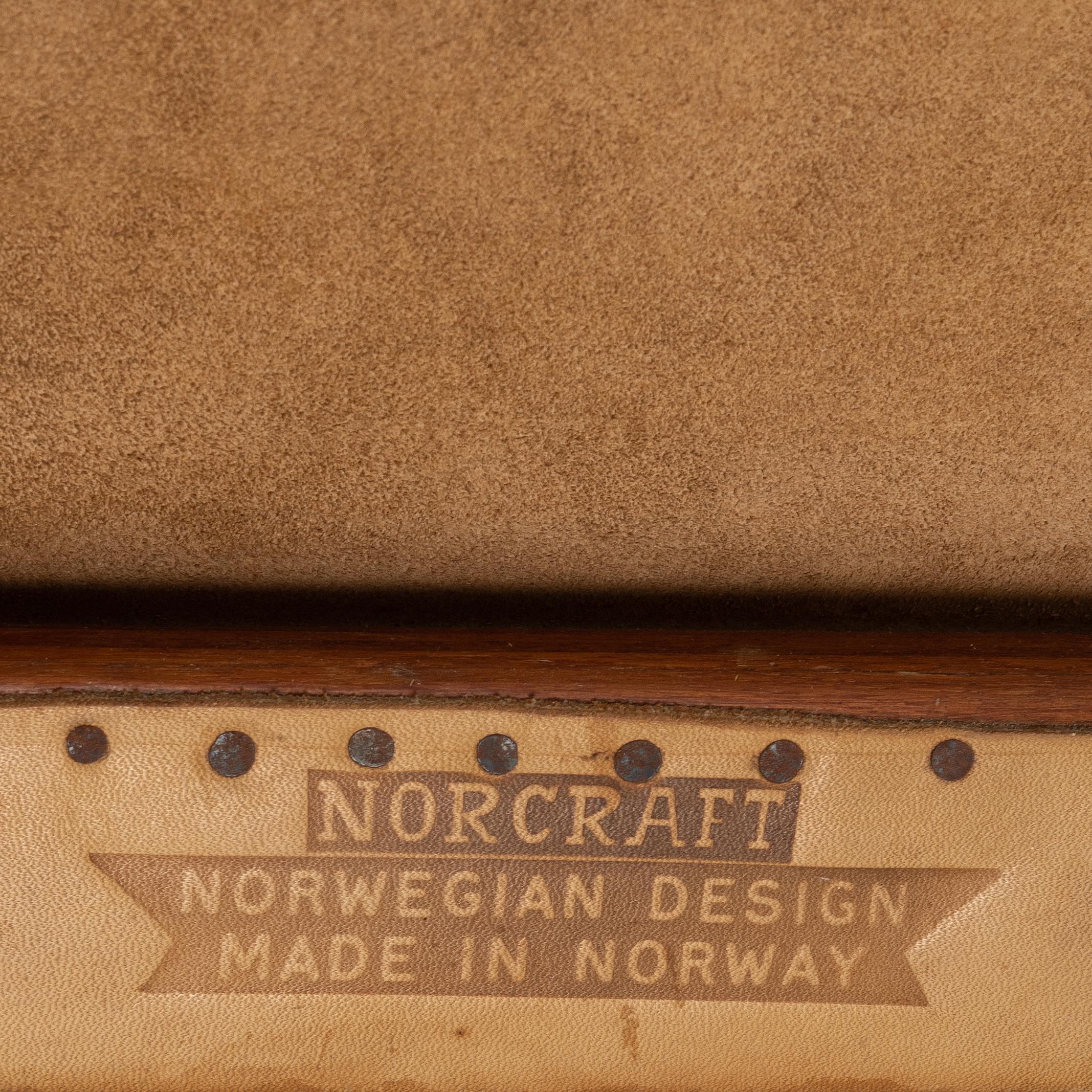 20th Century  Arne Tideman Ruud 'Holmenkollen' , Armchair Norway, 1950s signed For Sale