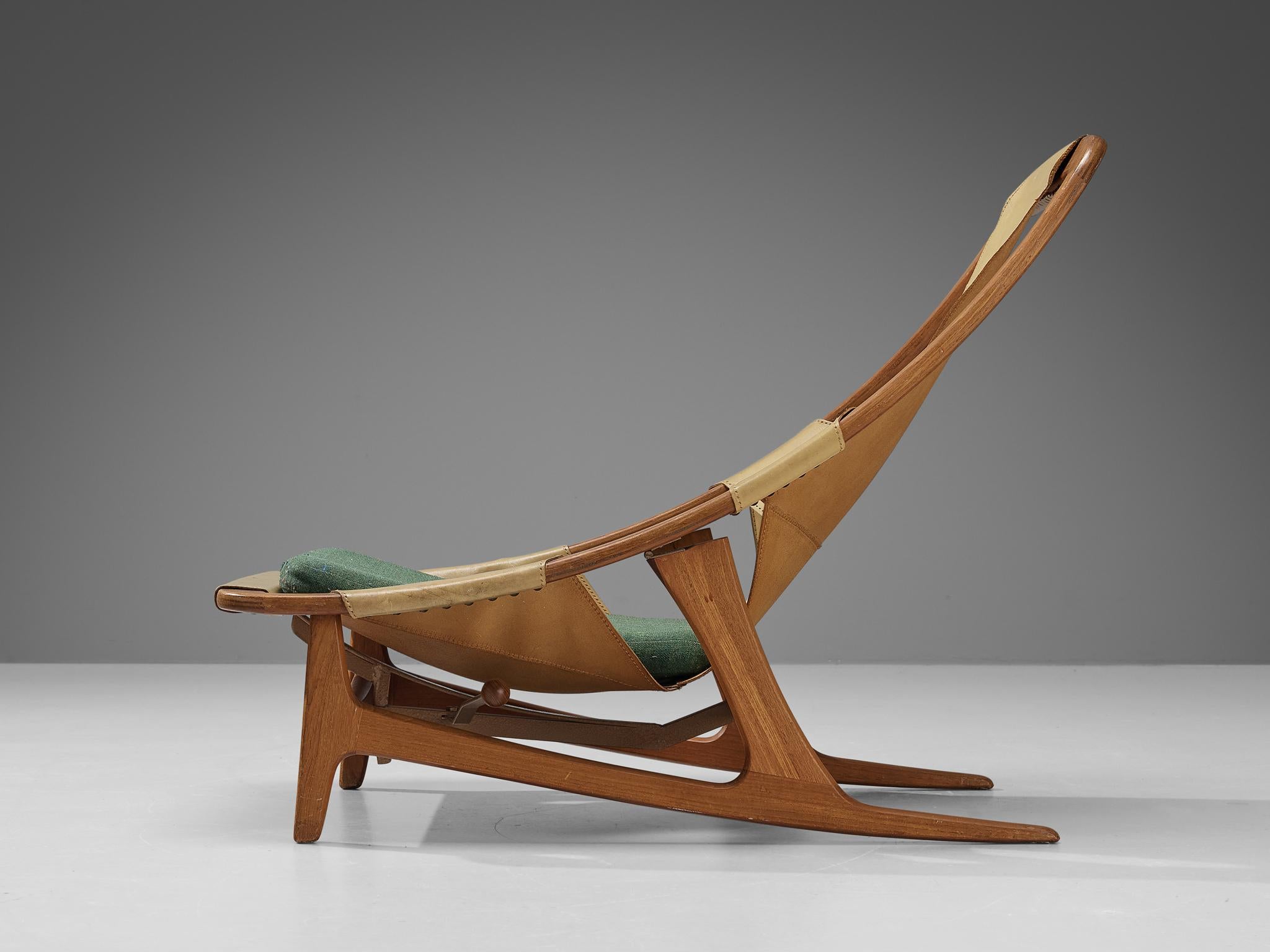 Arne Tidemand for AS Inventar/ Norcraf 'Holmenkollen' Lounge Chair For Sale 3
