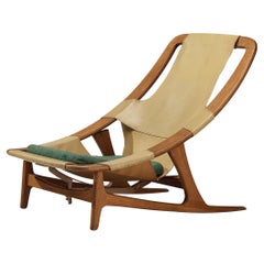 Vintage Arne Tidemand for AS Inventar/ Norcraf 'Holmenkollen' Lounge Chair