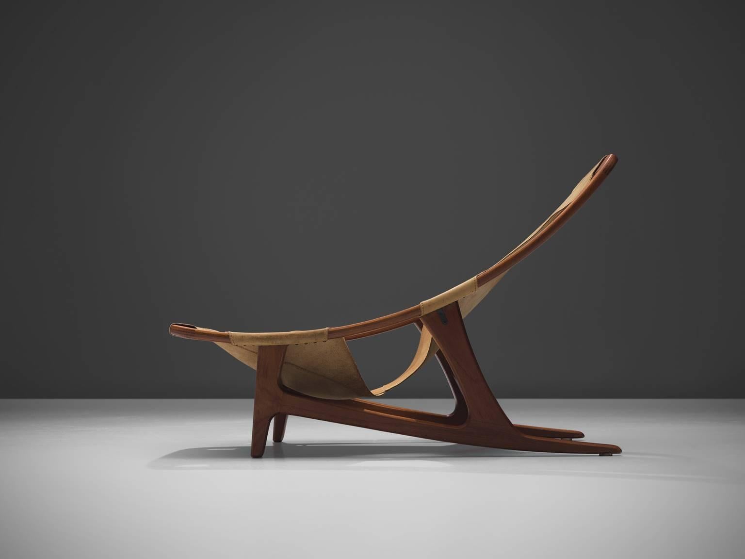 Norwegian Arne Tidemand Ruud for Norcraft 'Holmkollen' Lounge Chair