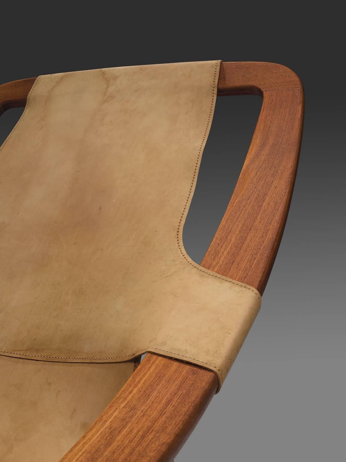 Arne Tidemand Ruud for Norcraft 'Holmkollen' Lounge Chair In Good Condition In Waalwijk, NL