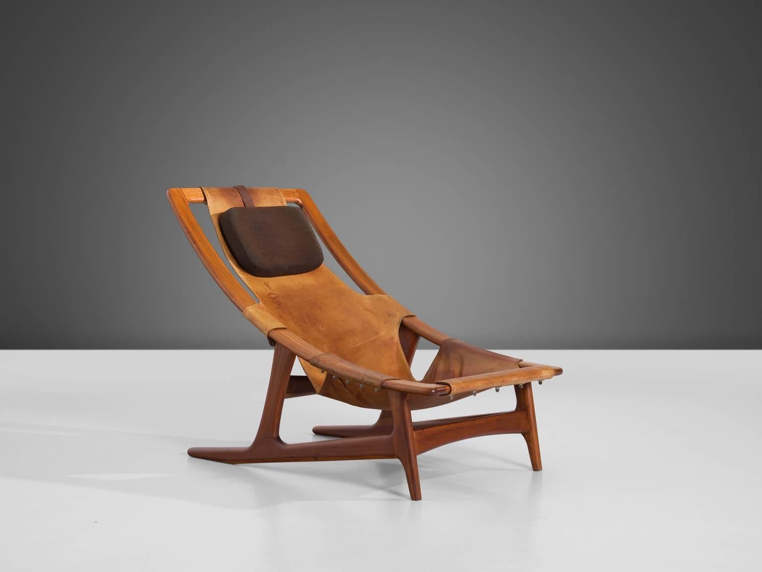 Mid-Century Modern Arne Tidemand Ruud 'Holmkollen' Lounge Chair for Norcraft
