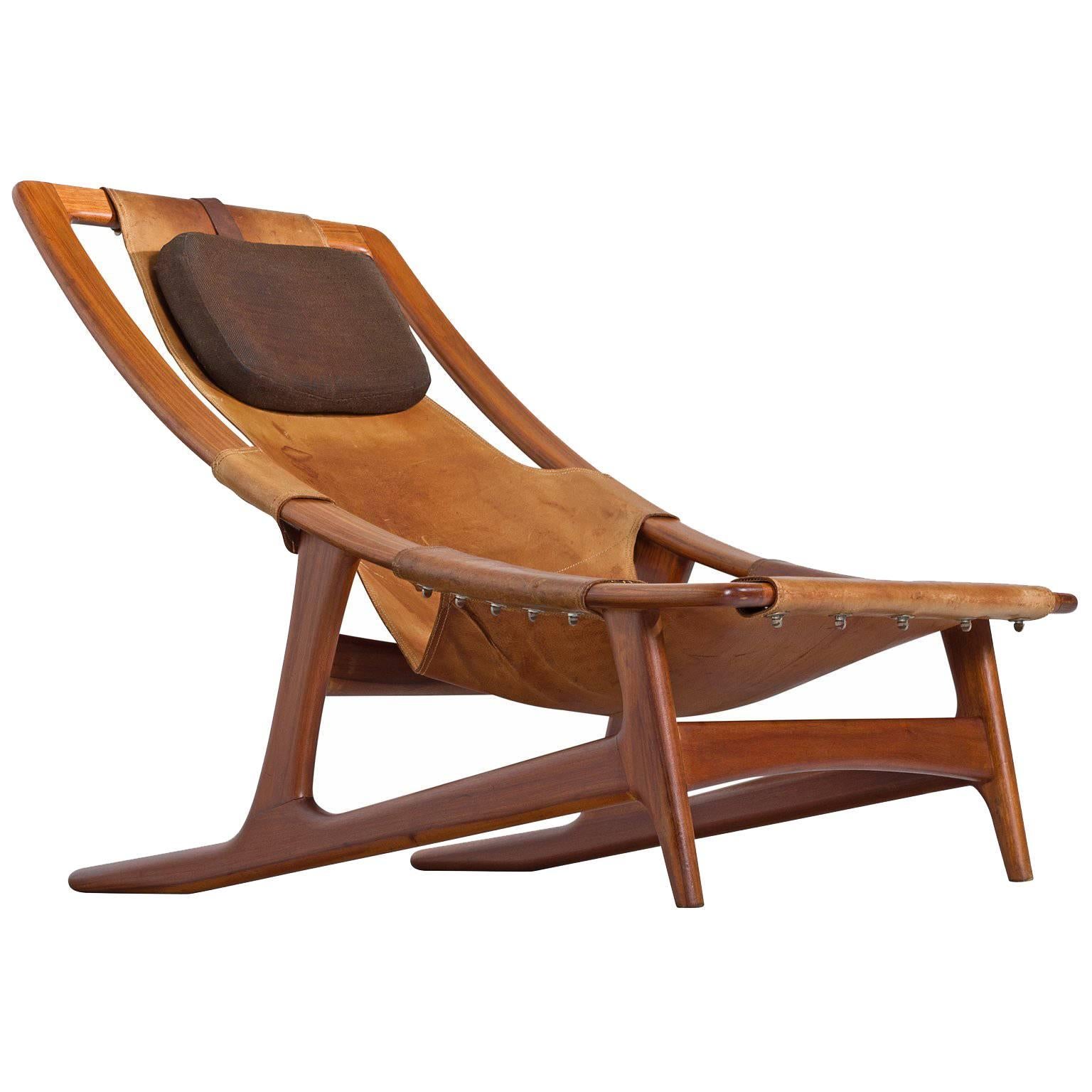 Arne Tidemand Ruud 'Holmkollen' Lounge Chair for Norcraft