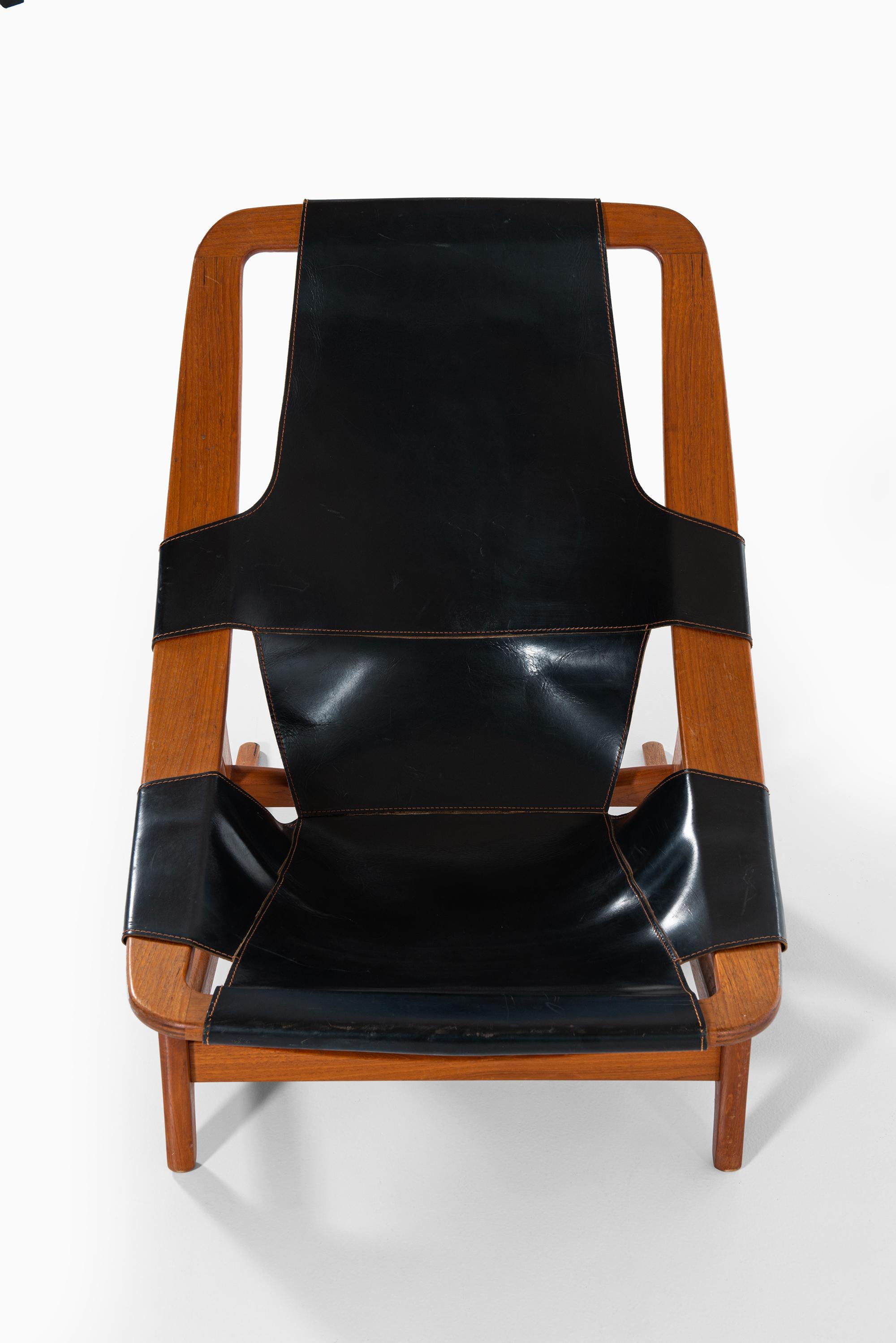 Mid-20th Century Arne Tidemand-Ruud Lounge Chair Model Holmenkollen by Norcraft in Norway For Sale