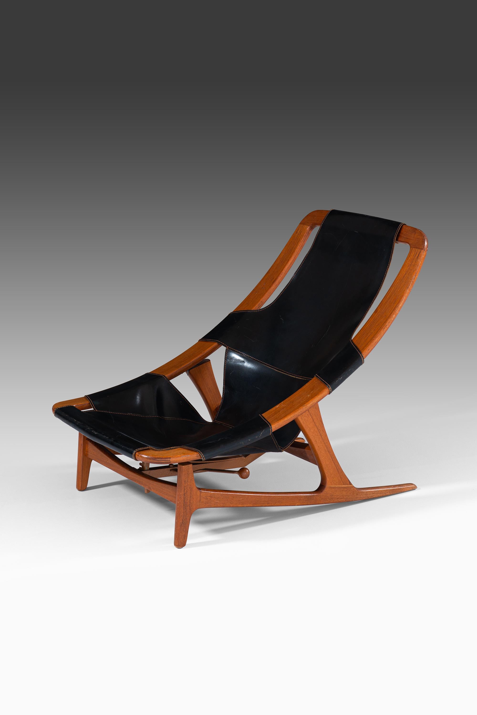 Arne Tidemand-Ruud Lounge Chair Model Holmenkollen by Norcraft in Norway For Sale 1