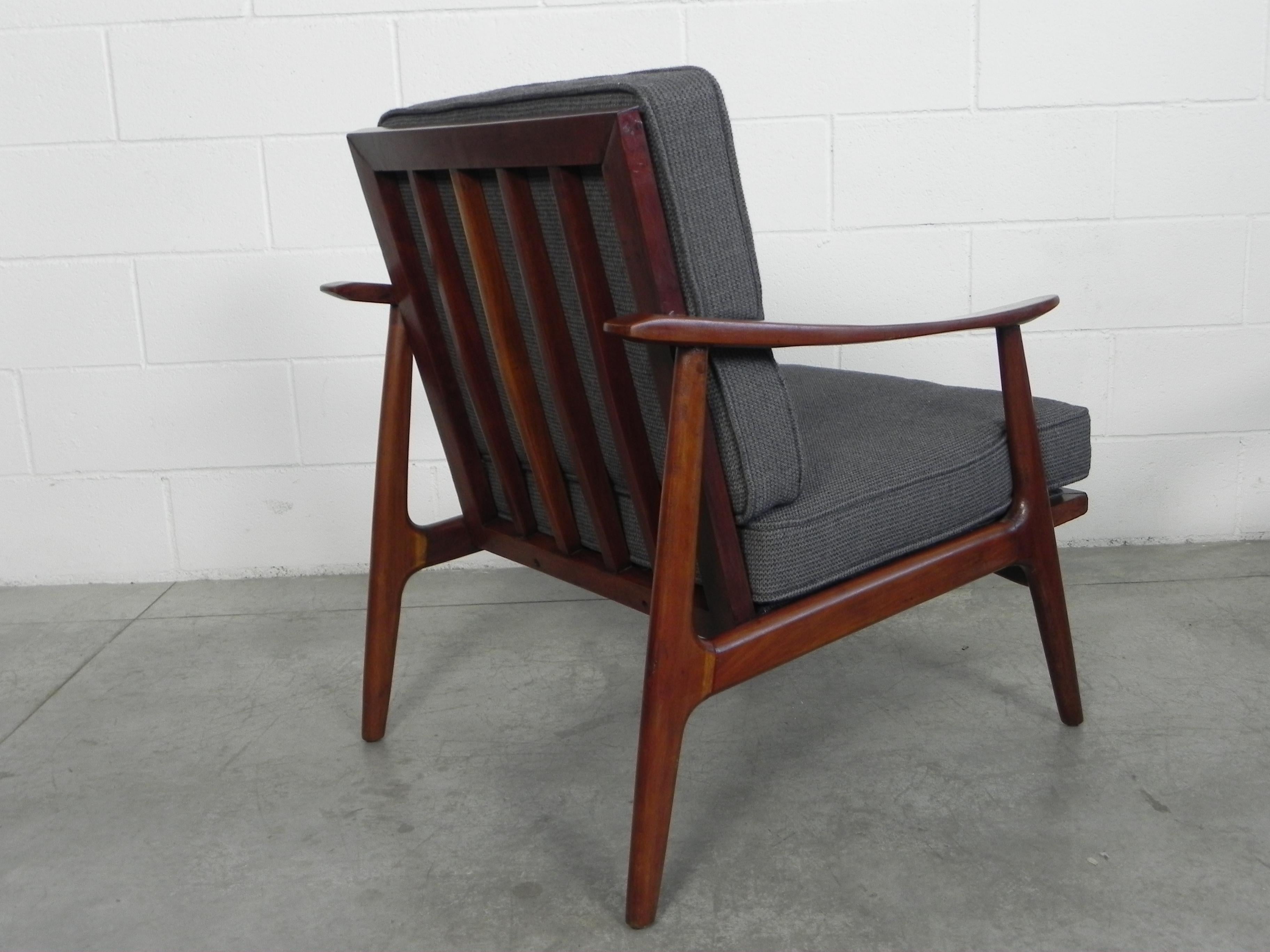 20th Century Arne Vodder 1950 armchair Denmark For Sale