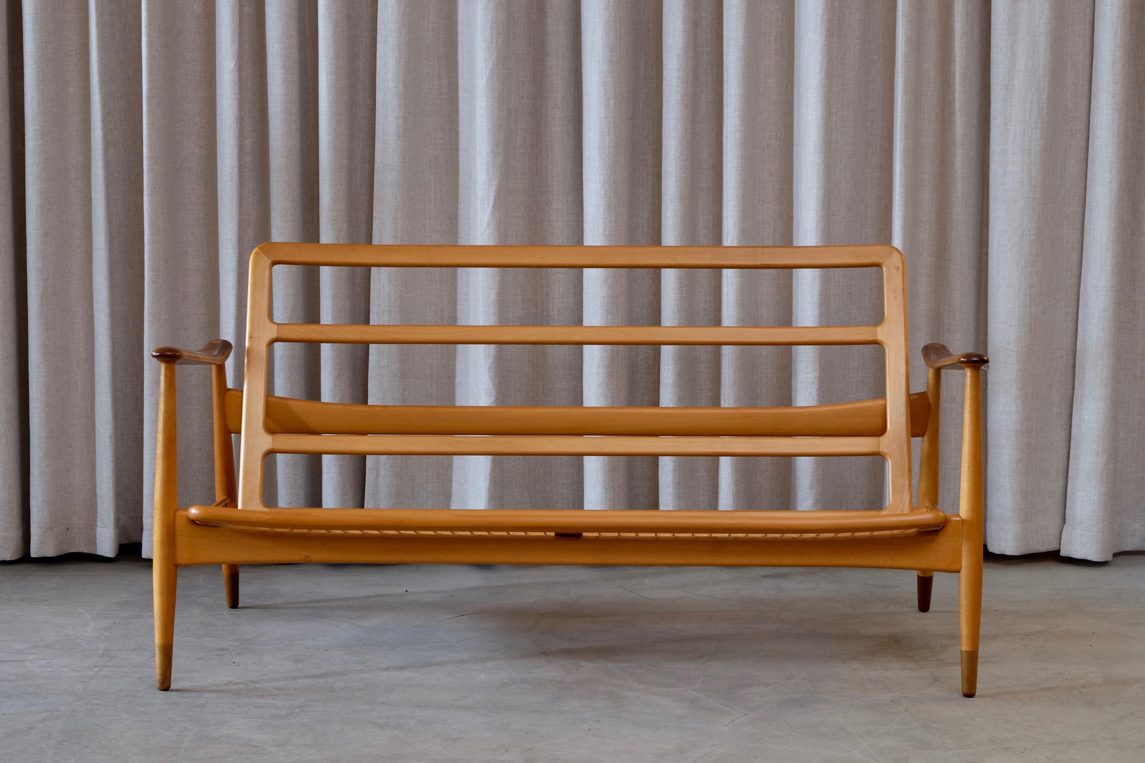Arne Vodder 2-Seat Sofa, Denmark, 1950s For Sale 2