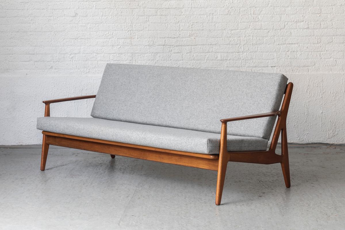 Mid-Century Modern Arne Vodder 3-seater Sofa, Danish Design, 1950's