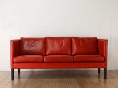 Arne Vodder 3 Seater Sofa Model. AV59 1980's