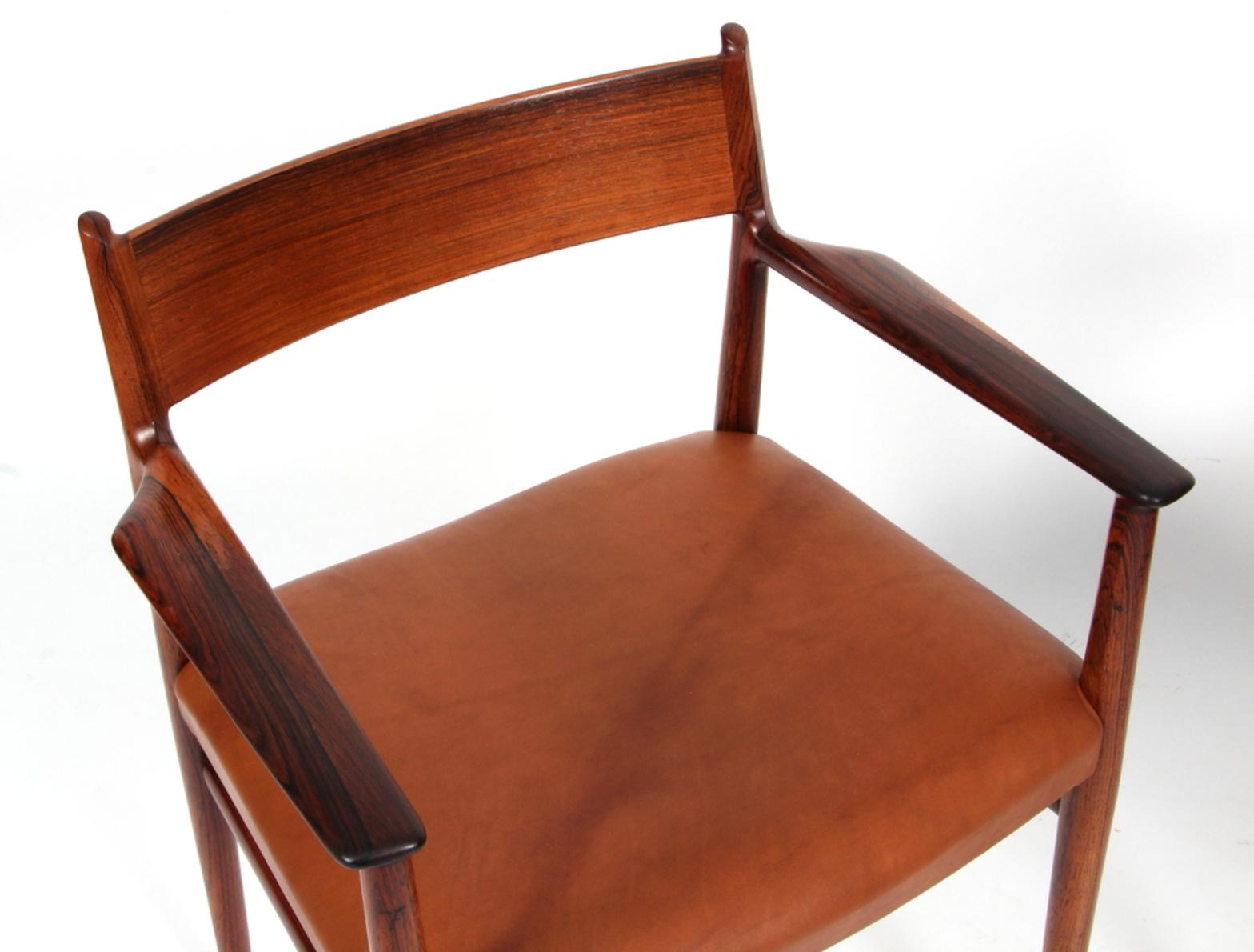 Arne Vodder 418 Armchairs in Rosewood, Sibast In Good Condition In Esbjerg, DK