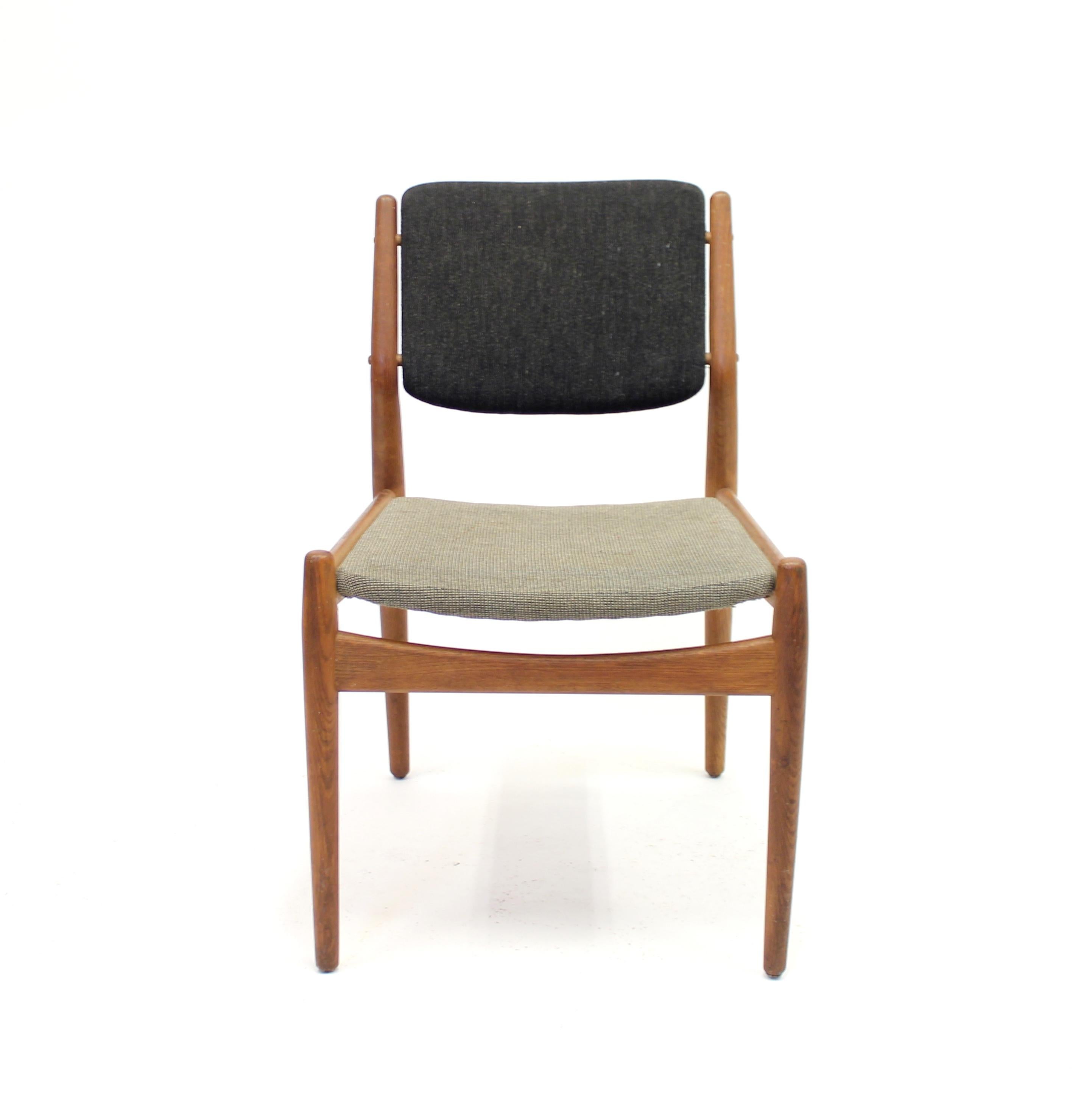 Scandinavian Modern Arne Vodder & Anton Borg, Teak Side Chair for Sibast, 1950s