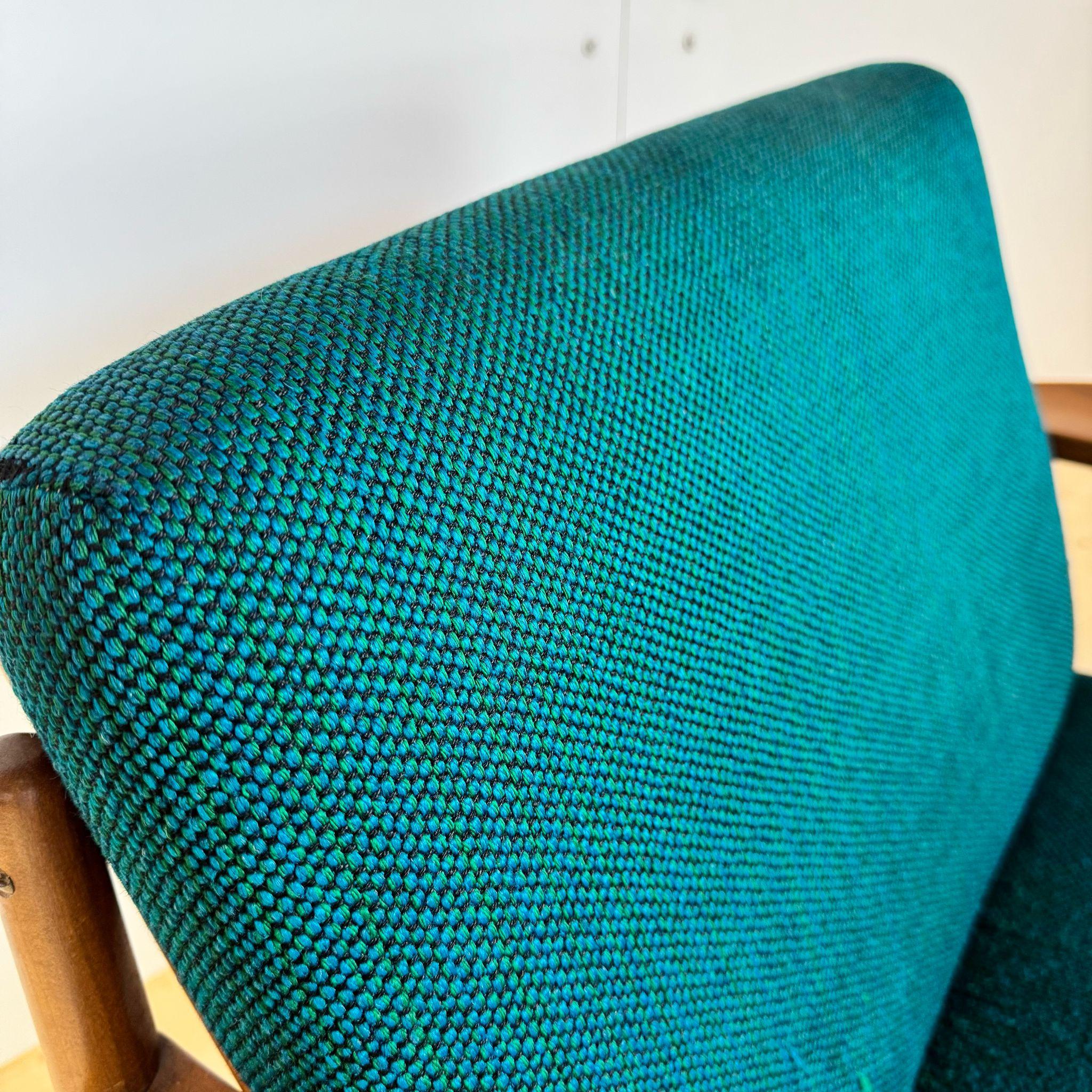 Veneer Arne Vodder armchair for Glostrup Møbelfabrik, Denmark 1960s For Sale