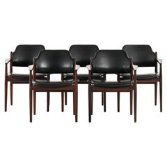 Sillones Arne Vodder Modelo 62A Fabricados por Sibast en Dinamarca