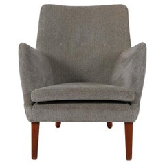 Vintage Arne Vodder AV 53 Upholstered Lounge Chair