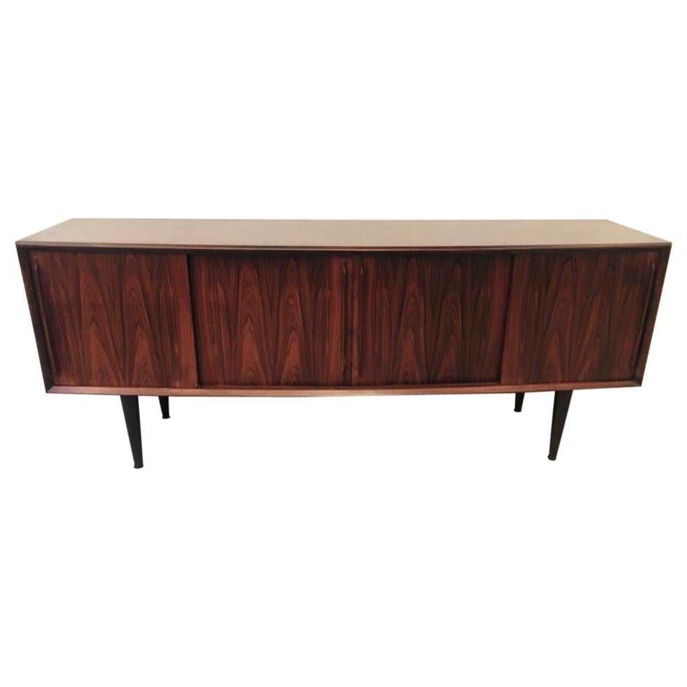 Arne Vodder Bow Front Rosewood Sideboard