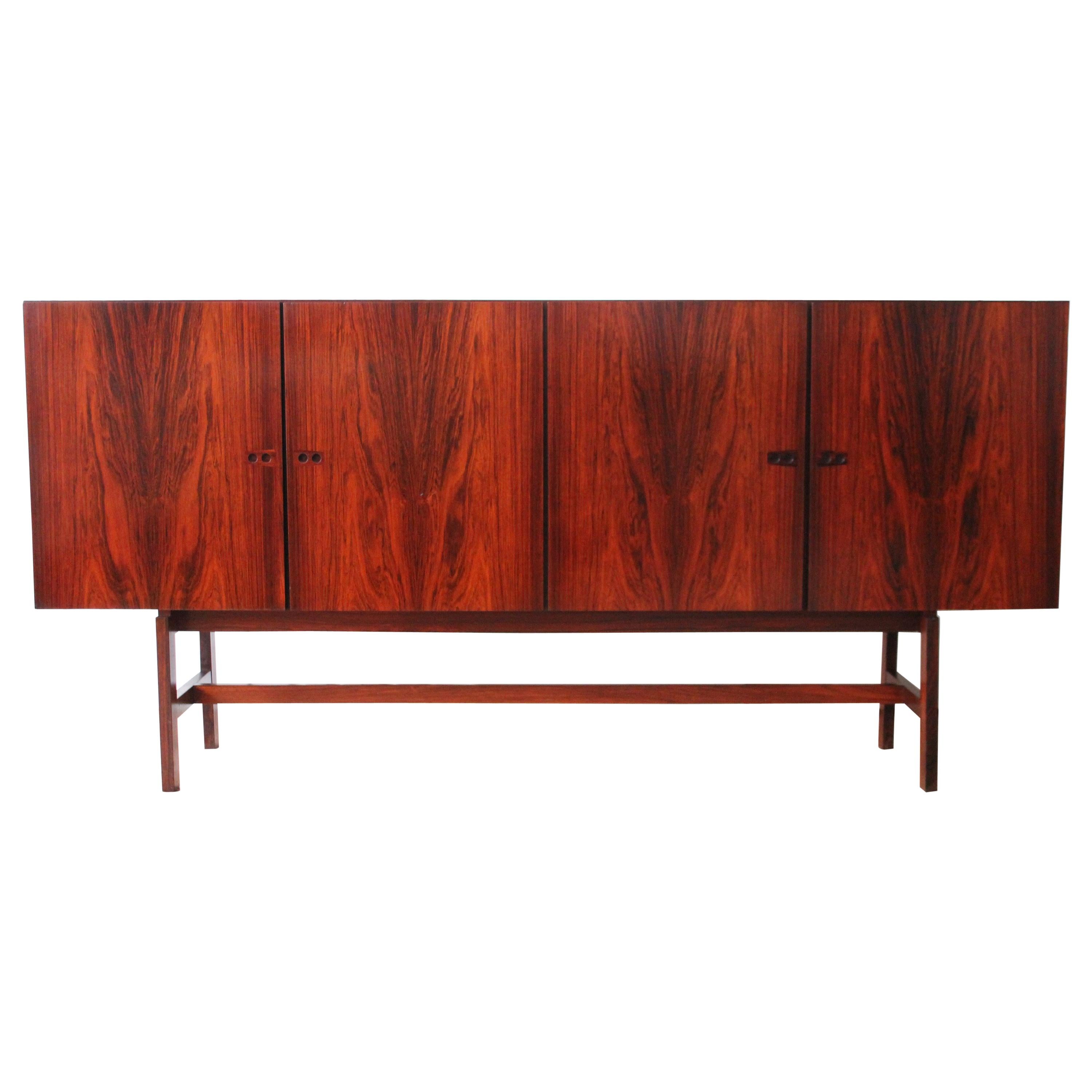 Arne Vodder Brazilian Rosewood Sideboard Credenza im Angebot