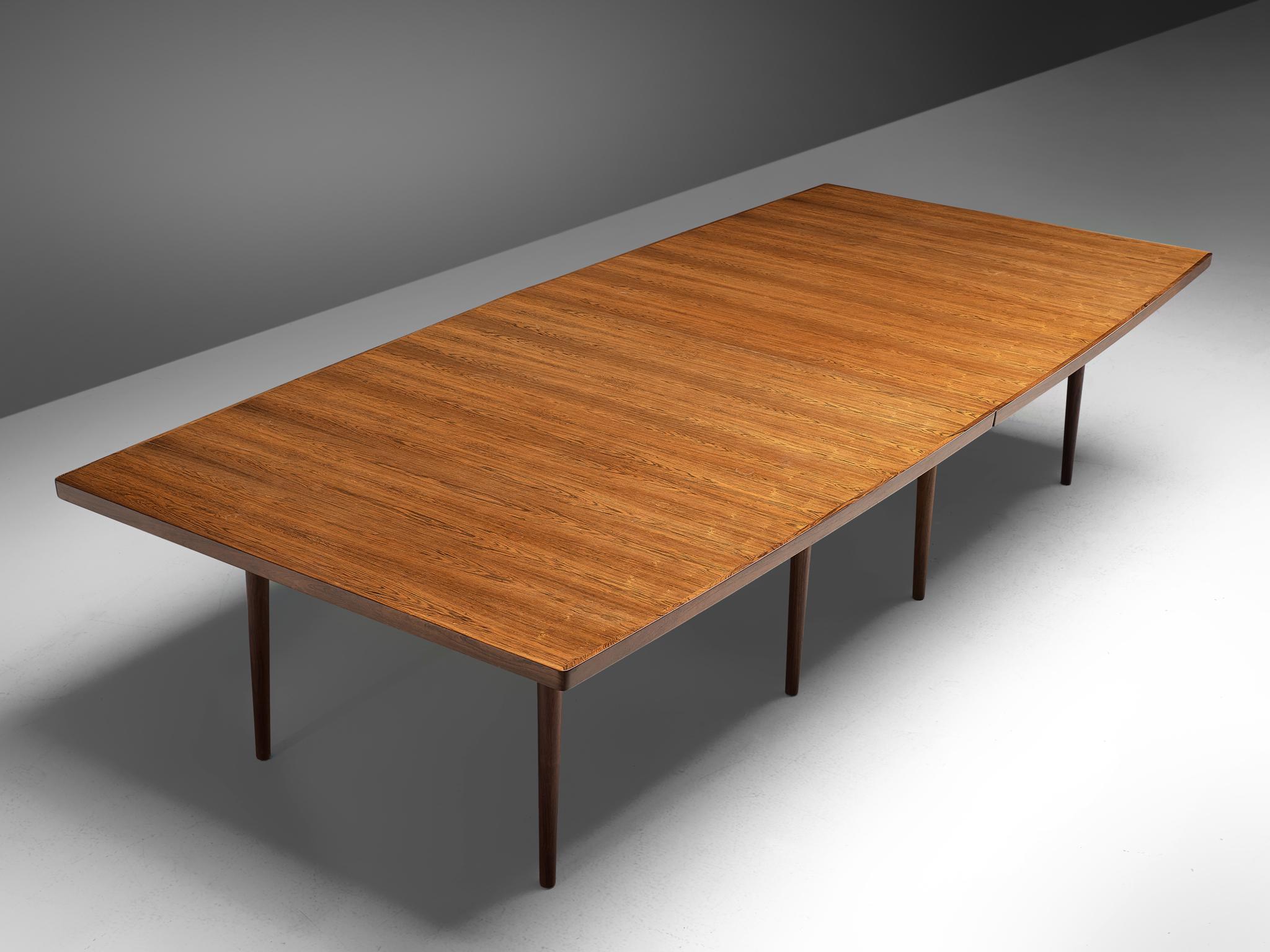 Scandinavian Modern Arne Vodder Conference Table in Rosewood