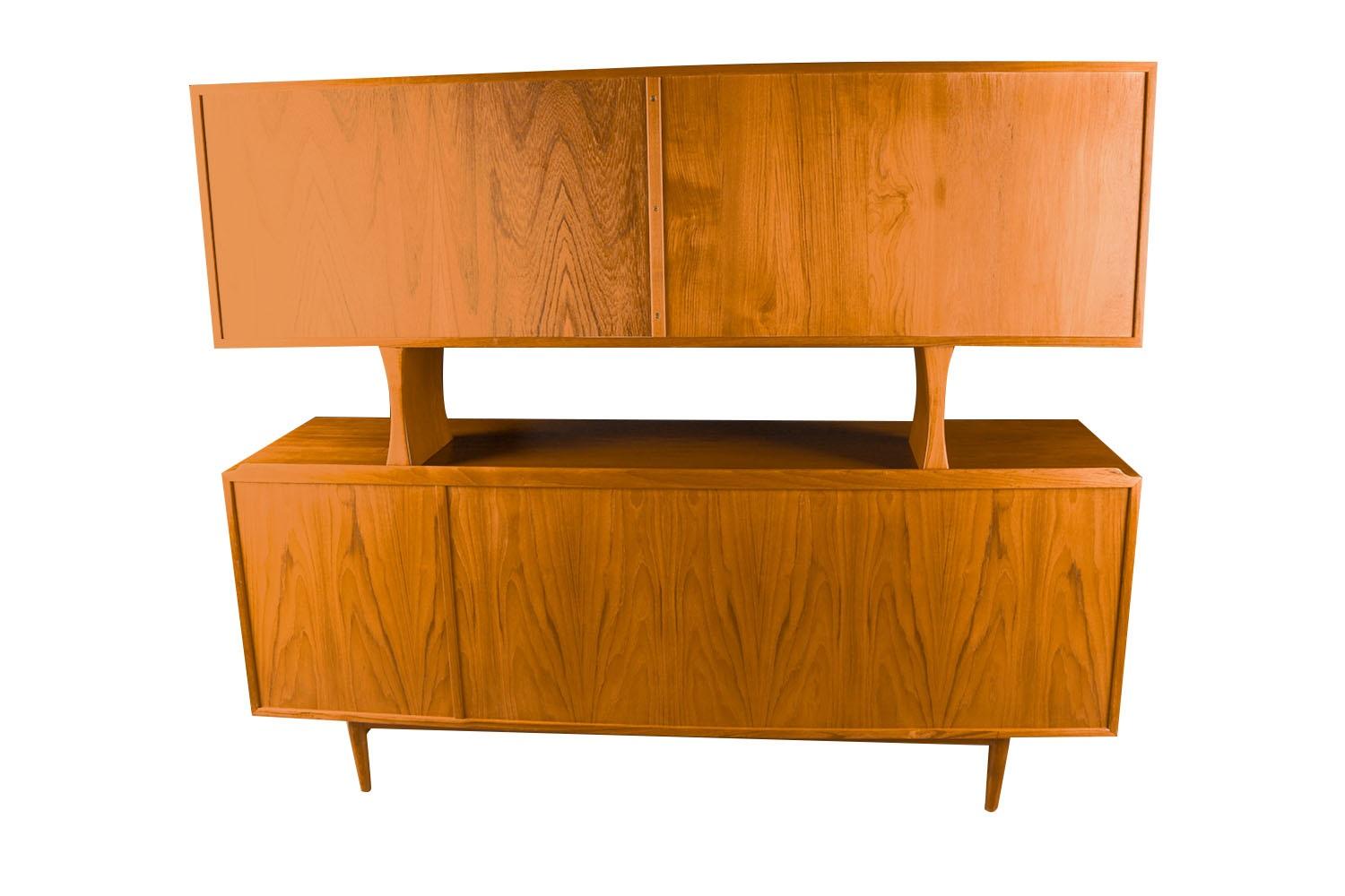 Arne Vodder Credenza Reversible Door Sideboard Hutch For Sibast Mobler For Sale 2