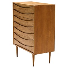 Arne Vodder Danish Modern Commode in Oak