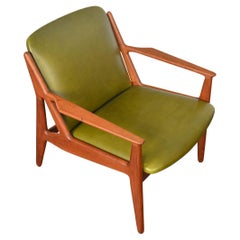 Vintage Arne Vodder Danish Modern "Ellen" Lounge Chair in Teak