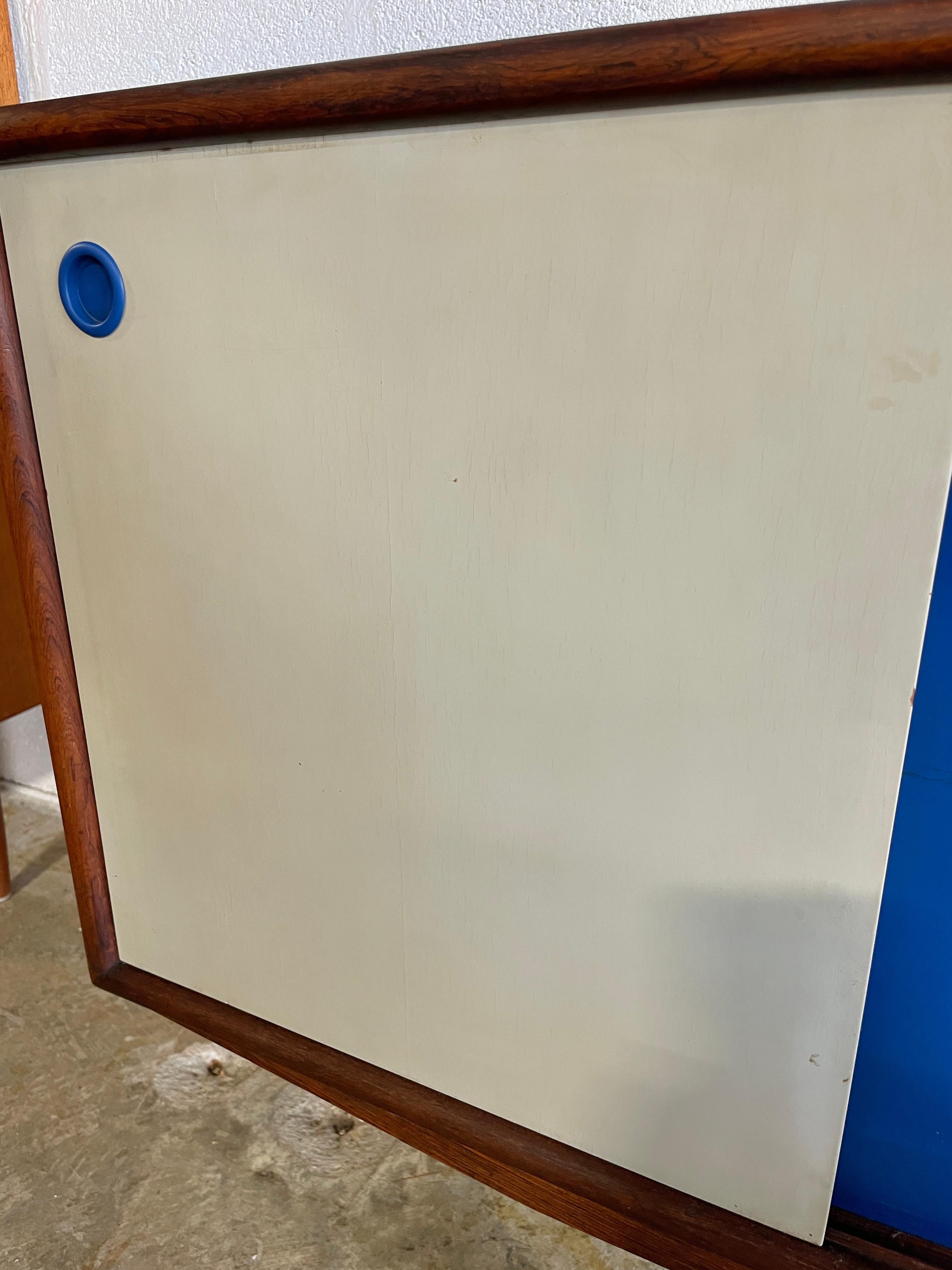 Console o credenza moderna danese in palissandro di Arne Vodder in vendita 6