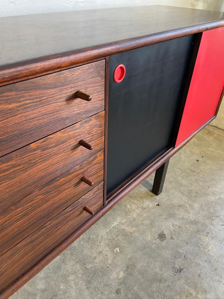 Console o credenza moderna danese in palissandro di Arne Vodder In condizioni buone in vendita a Fort Lauderdale, FL