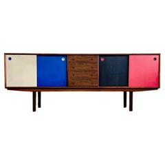 Arne Vodder Danish Modern Rosewood Console or Credenza