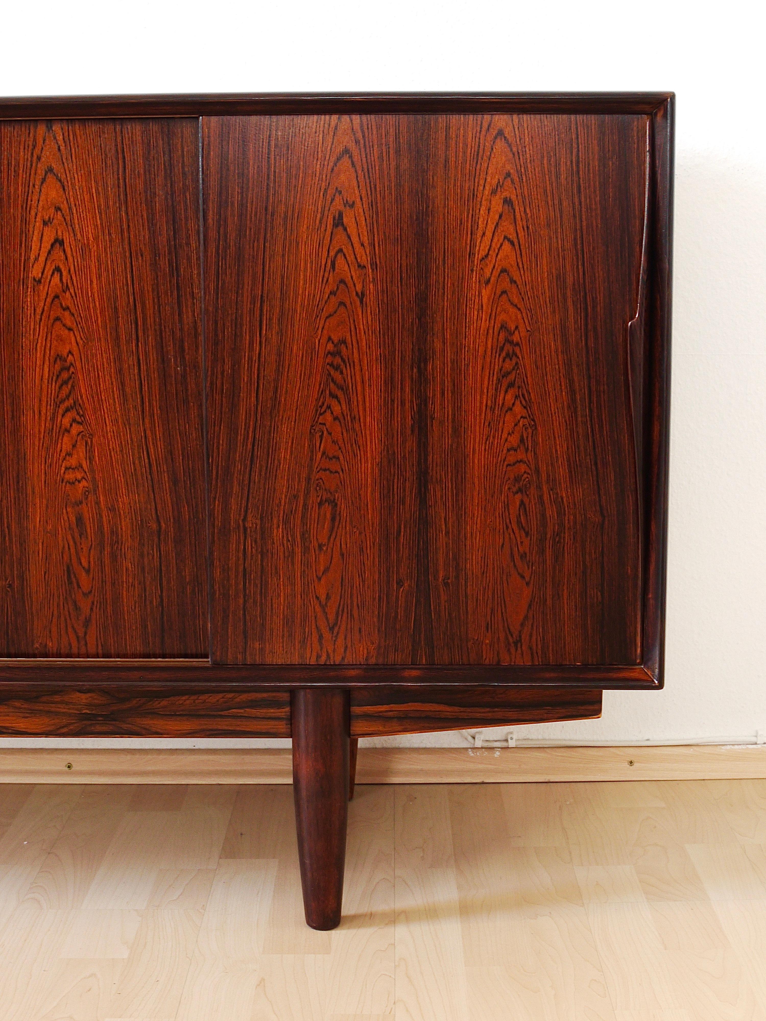 Arne Vodder Danish Modern Rosewood Sideboard or Credenza by Skovby Møbelfabrik 6