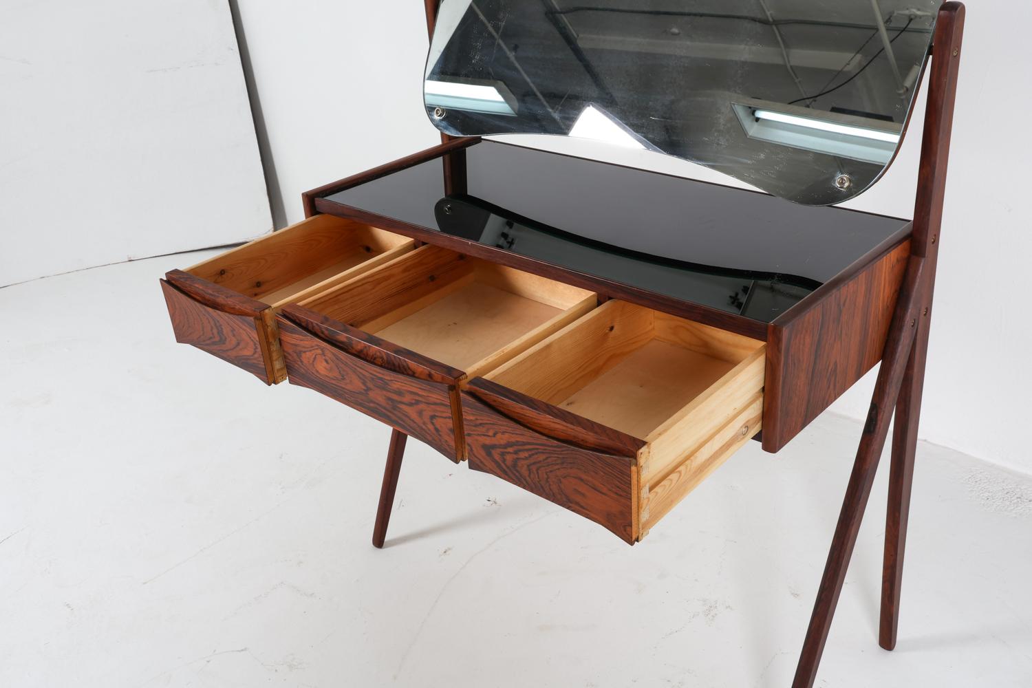 20th Century Arne Vodder Danish Rosewood Vanity Chest, Circa 1960's