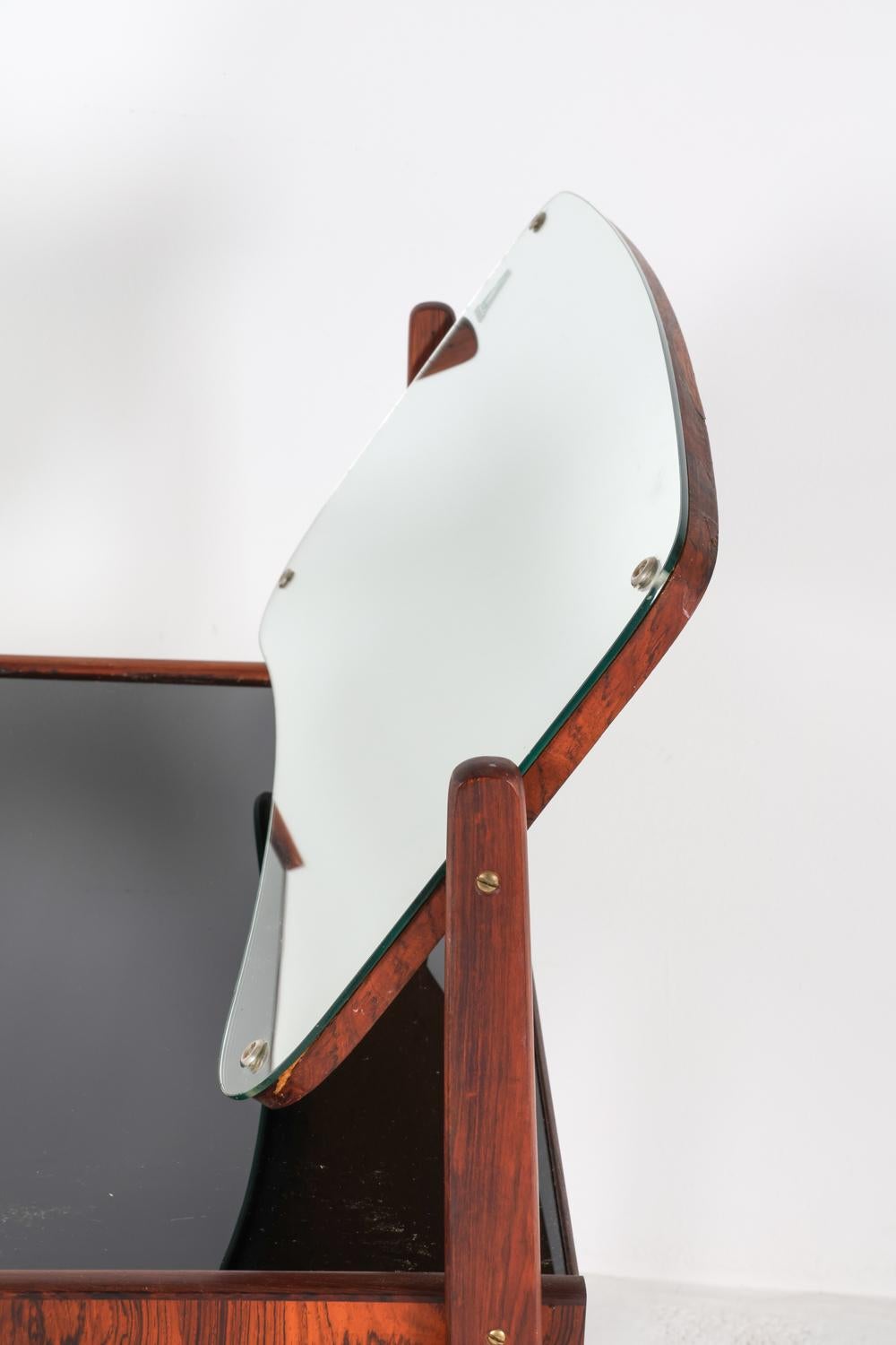 Arne Vodder Danish Rosewood Vanity Chest, Circa 1960's 2
