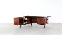 Arne Vodder Desk & Sideboard, Model 209 in 1955 by Sibast Møbelfrabrik, Denmark