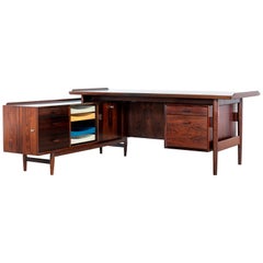 Arne Vodder Desk & Sideboard, Model 209 in 1955 by Sibast Møbelfrabrik, Denmark