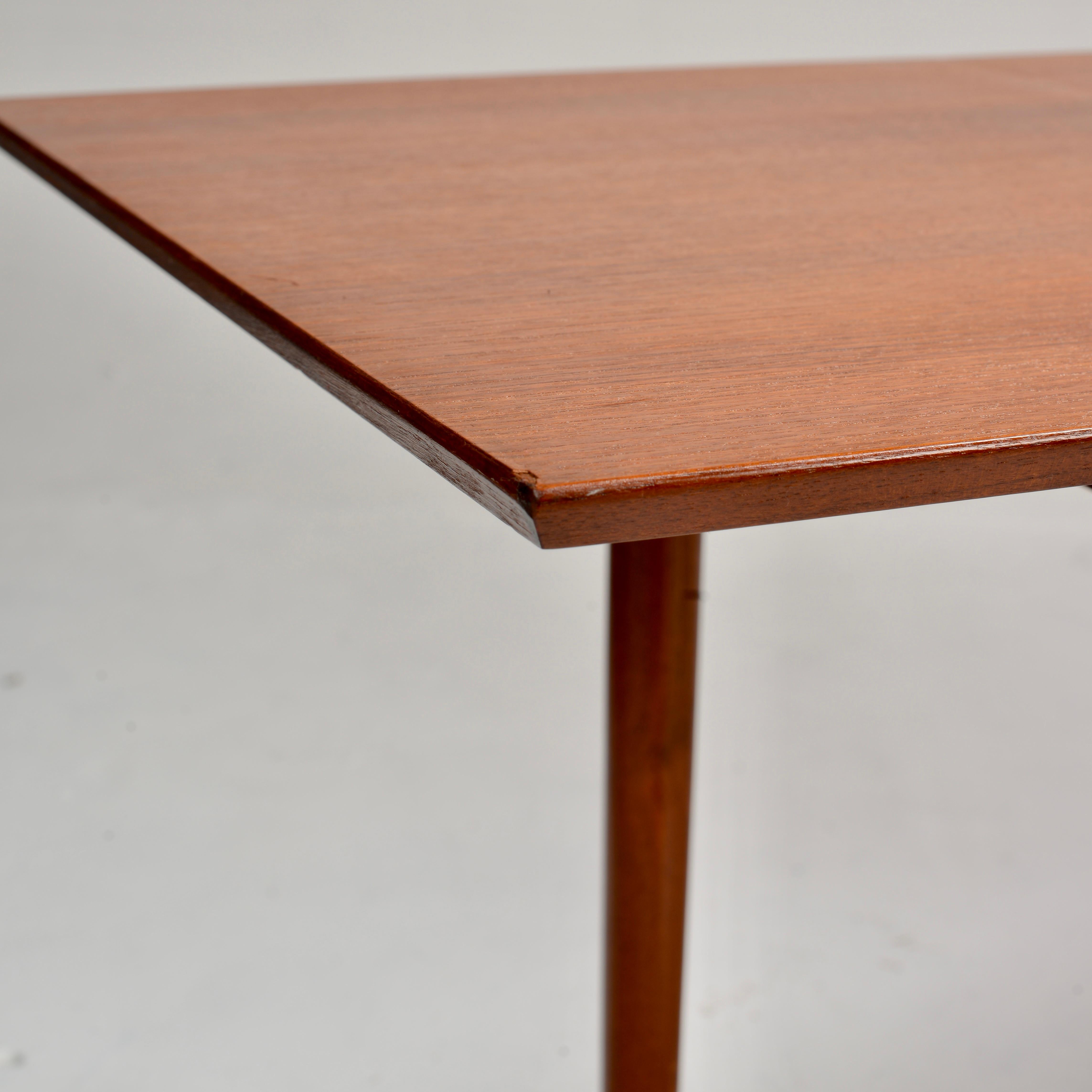 Rosewood Arne Vodder Desk with Sliding Drawers