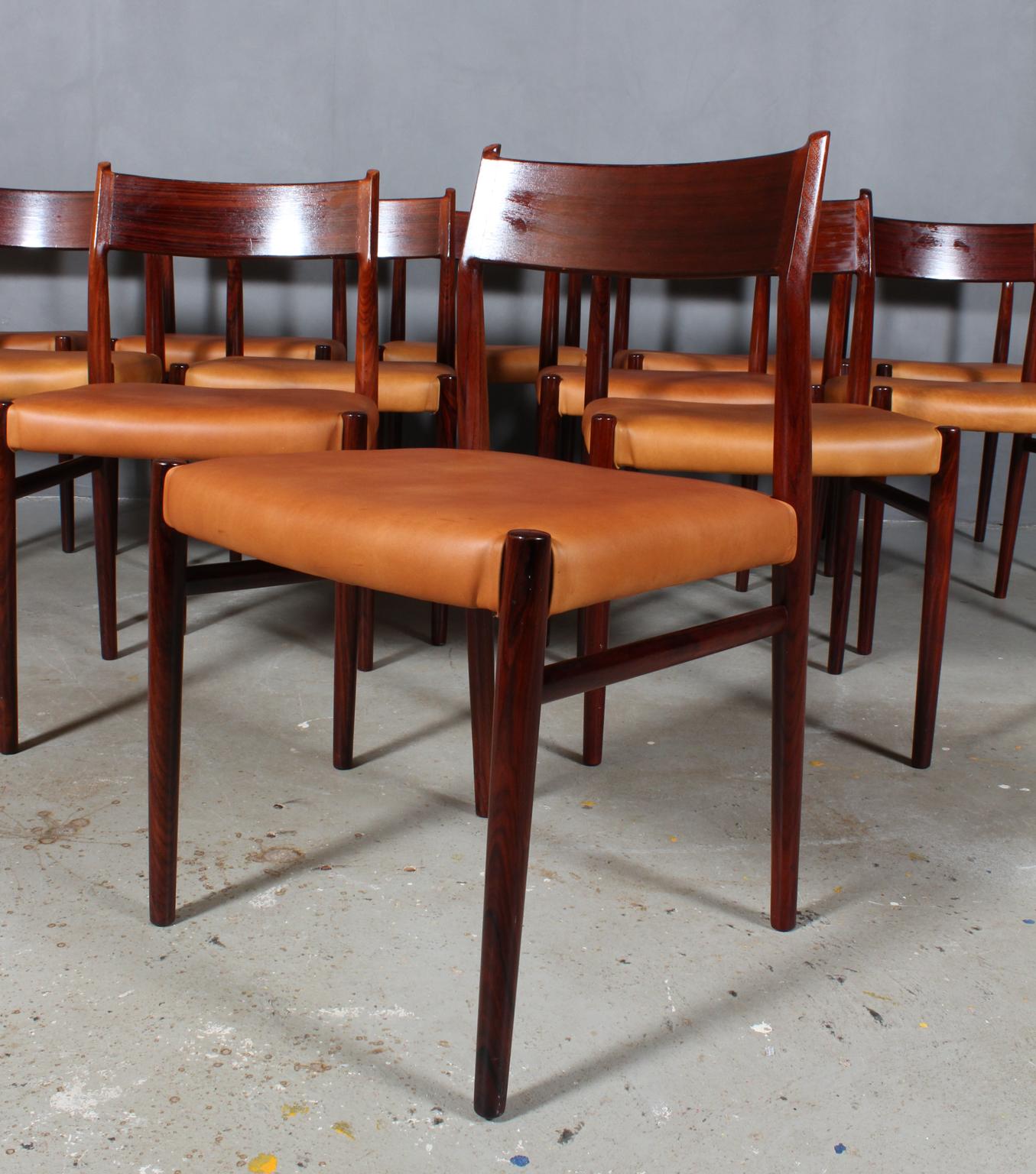 Scandinavian Modern Arne Vodder, Dining Chairs