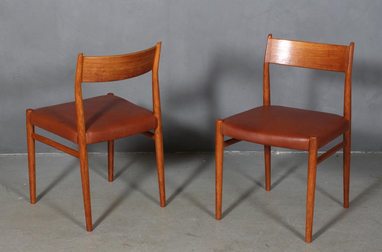 Scandinavian Modern Arne Vodder, Dining Chairs For Sale