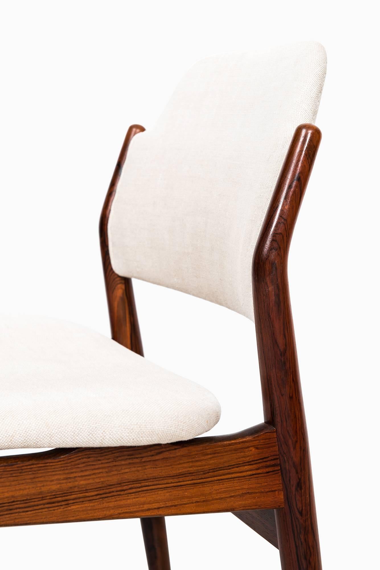 Scandinavian Modern Arne Vodder Dining Chairs Model 462 by Sibast Møbelfabrik in Denmark