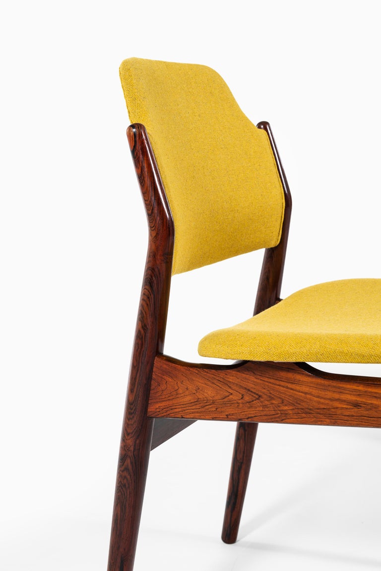 Danish Arne Vodder Dining Chairs Model 462 by Sibast Møbelfabrik in Denmark For Sale