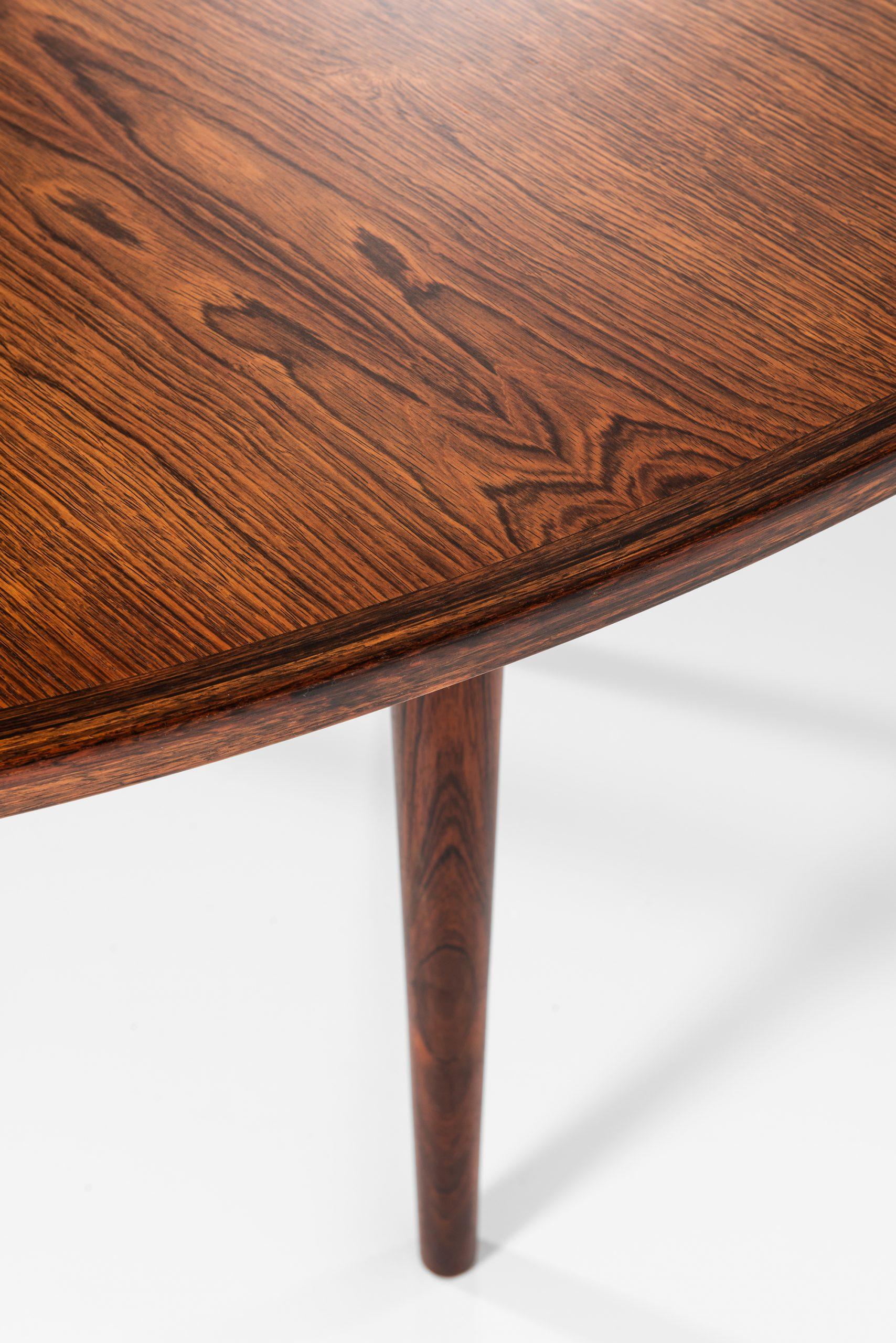 Rosewood Arne Vodder Dining / Conference Table Produced by Sibast Møbelfabrik in Denmark