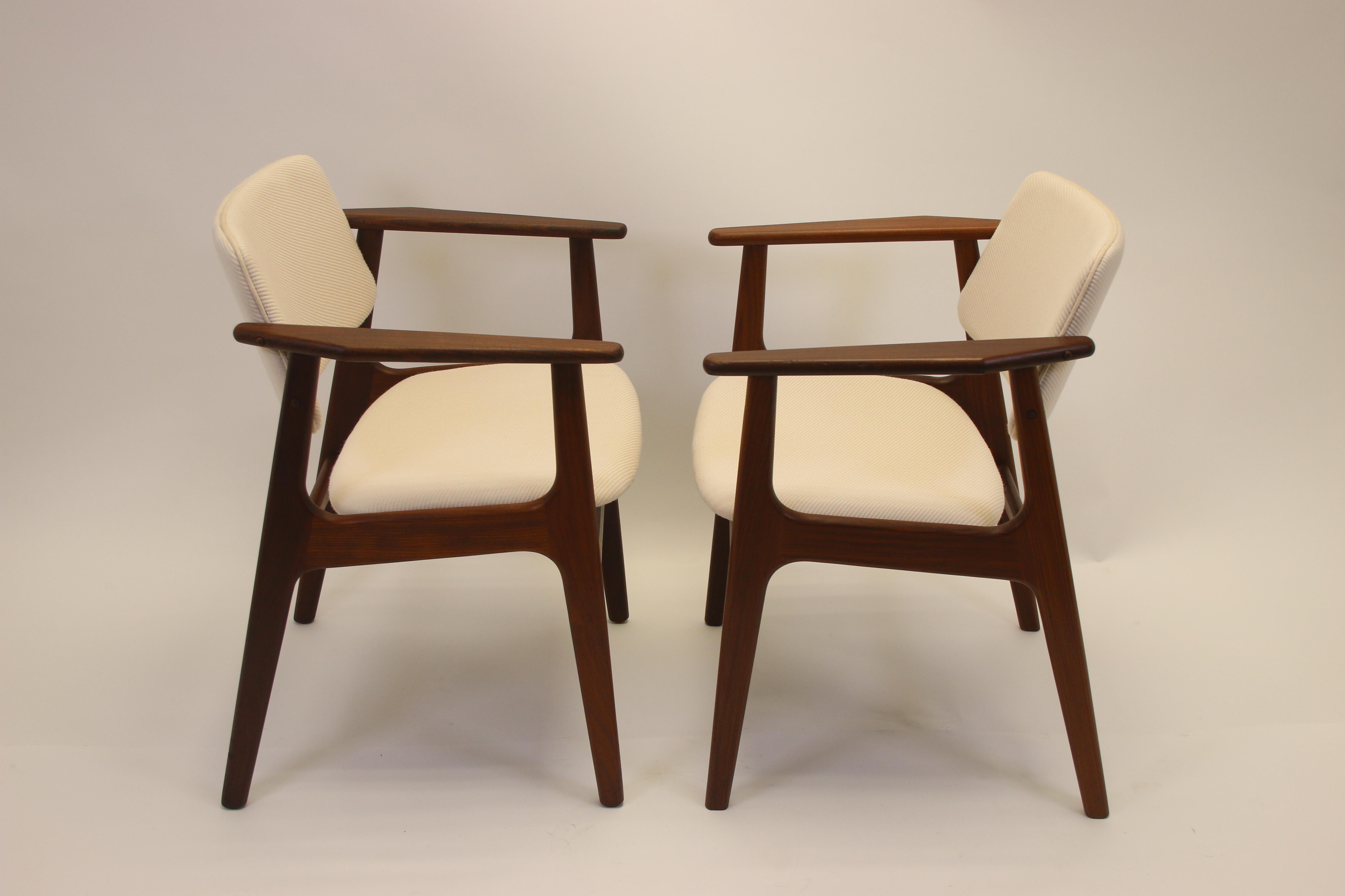 Arne Vodder Dining Room Chairs Set of 4 Denmark 60s 9