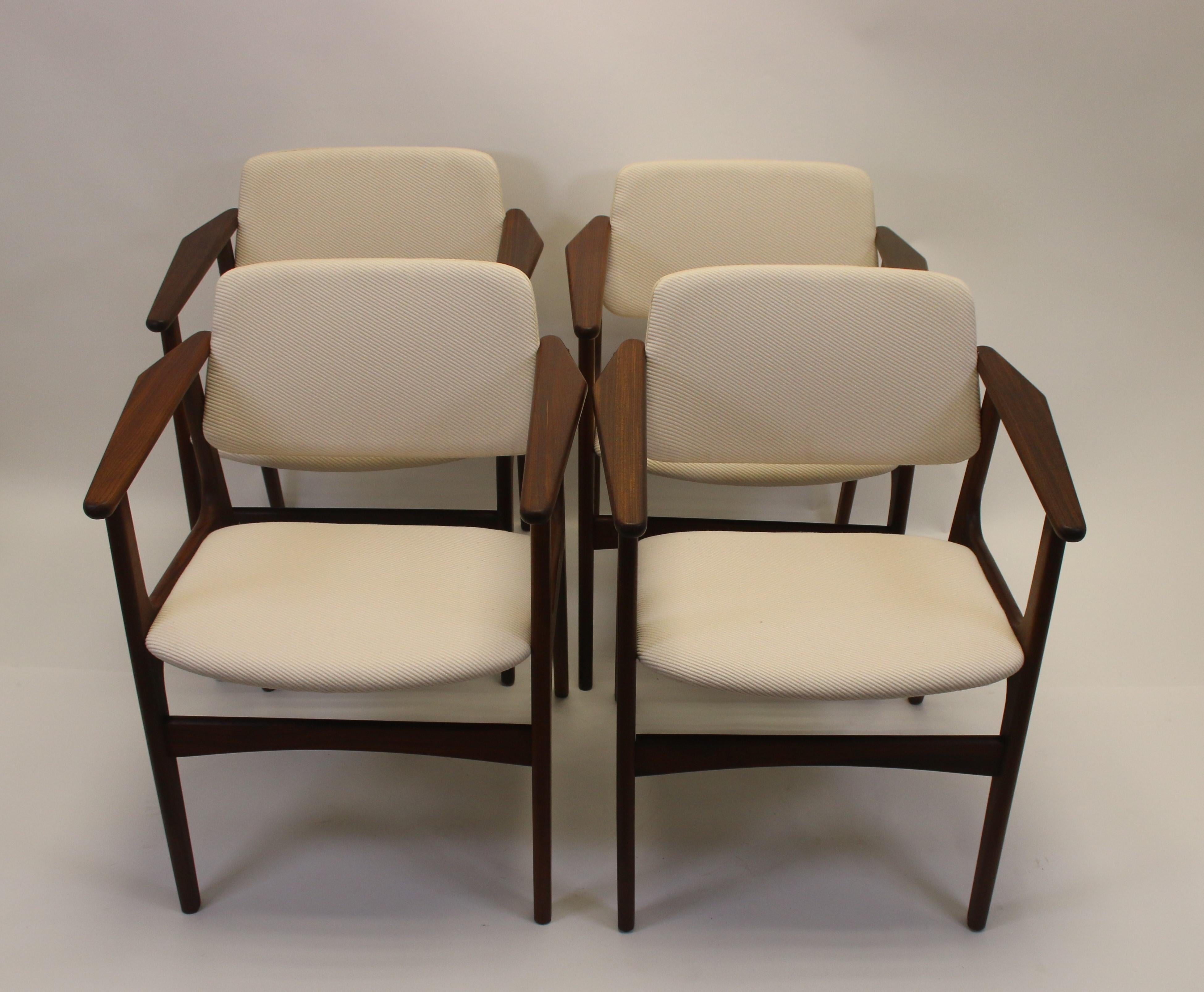 Arne Vodder Dining Room Chairs Set of 4 Denmark 60s 2