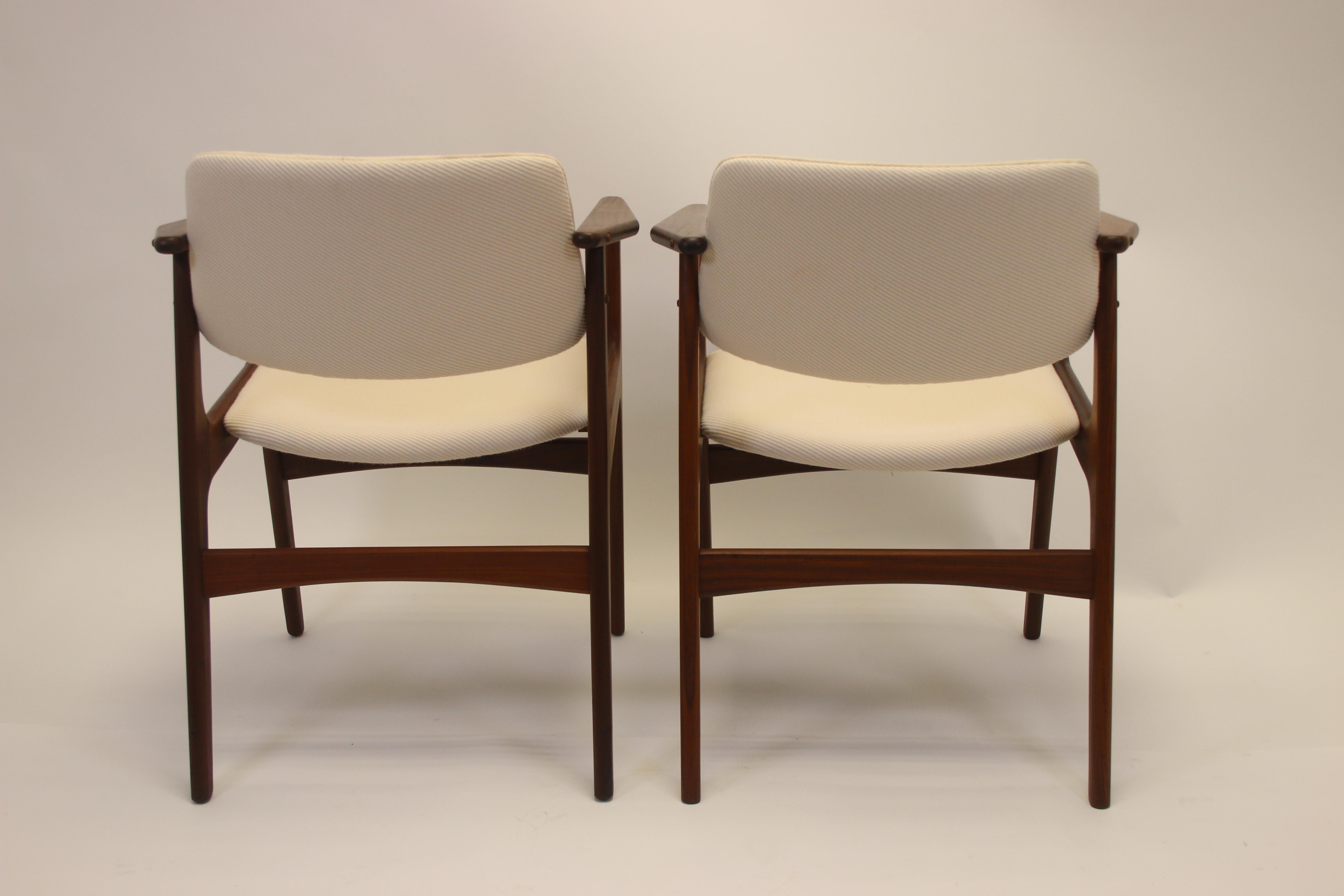 Arne Vodder Dining Room Chairs Set of 4 Denmark 60s 8