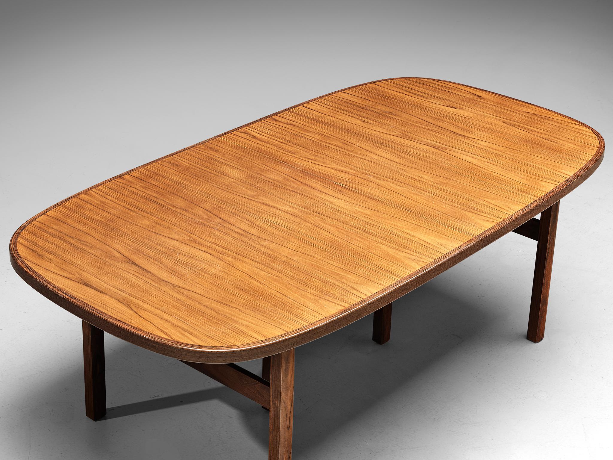 20th Century Arne Vodder Dining Table in Rosewood