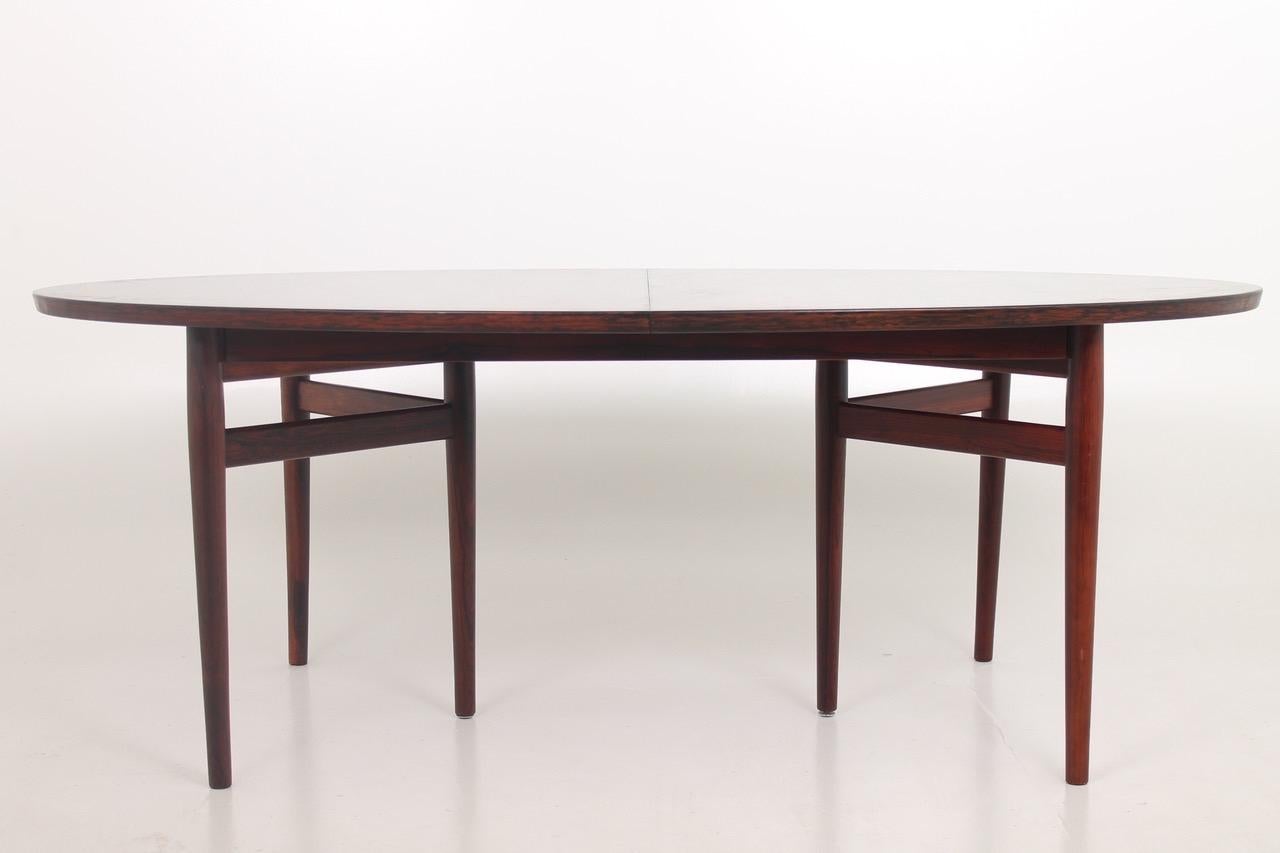 Arne Vodder Dining Table in Rosewood from 1960´s In Good Condition In Copenhagen, DK