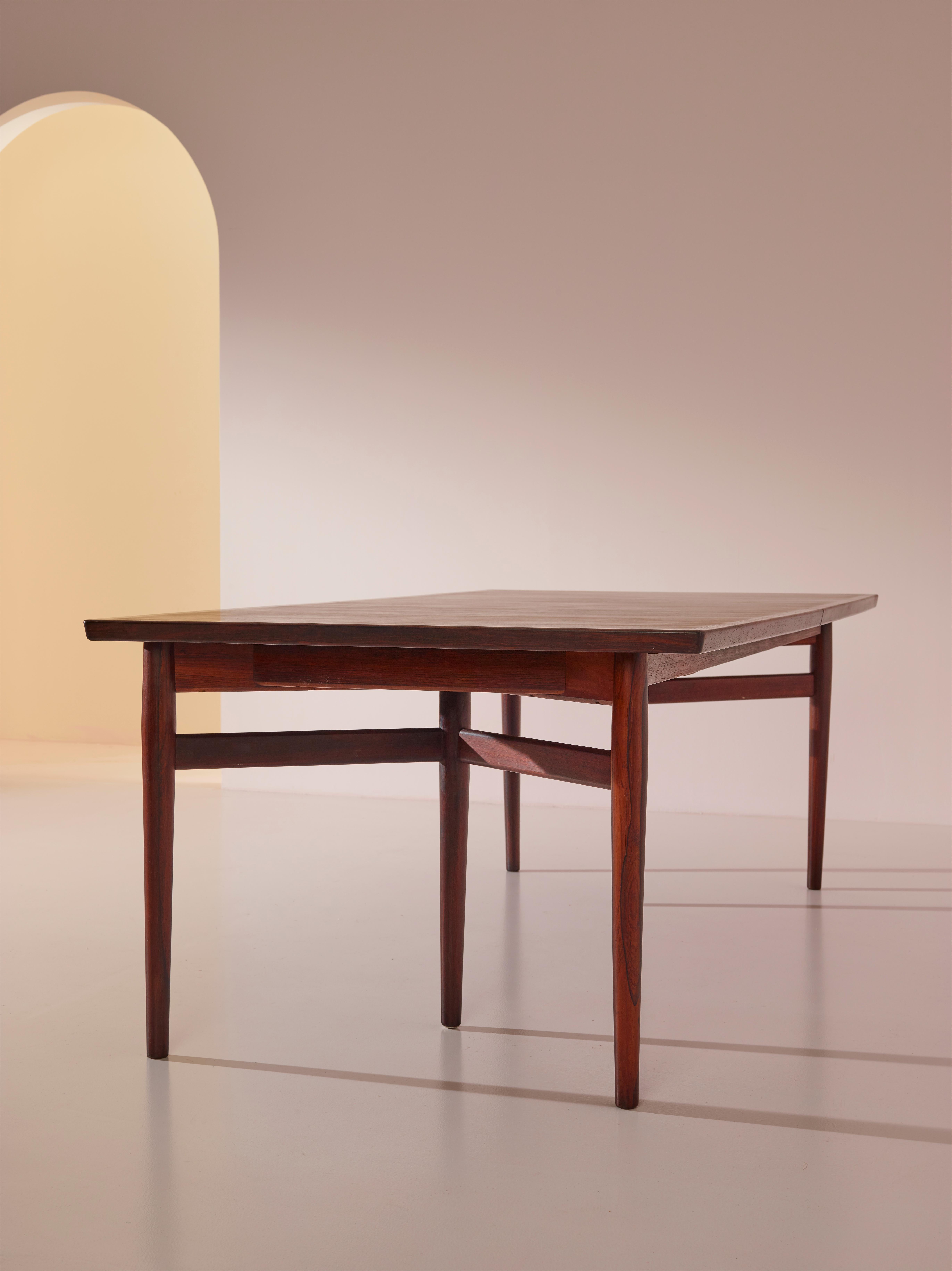 Arne Vodder Dining Table Model 201 by Sibast Møbelfabrik, Denmark, 1960s 7