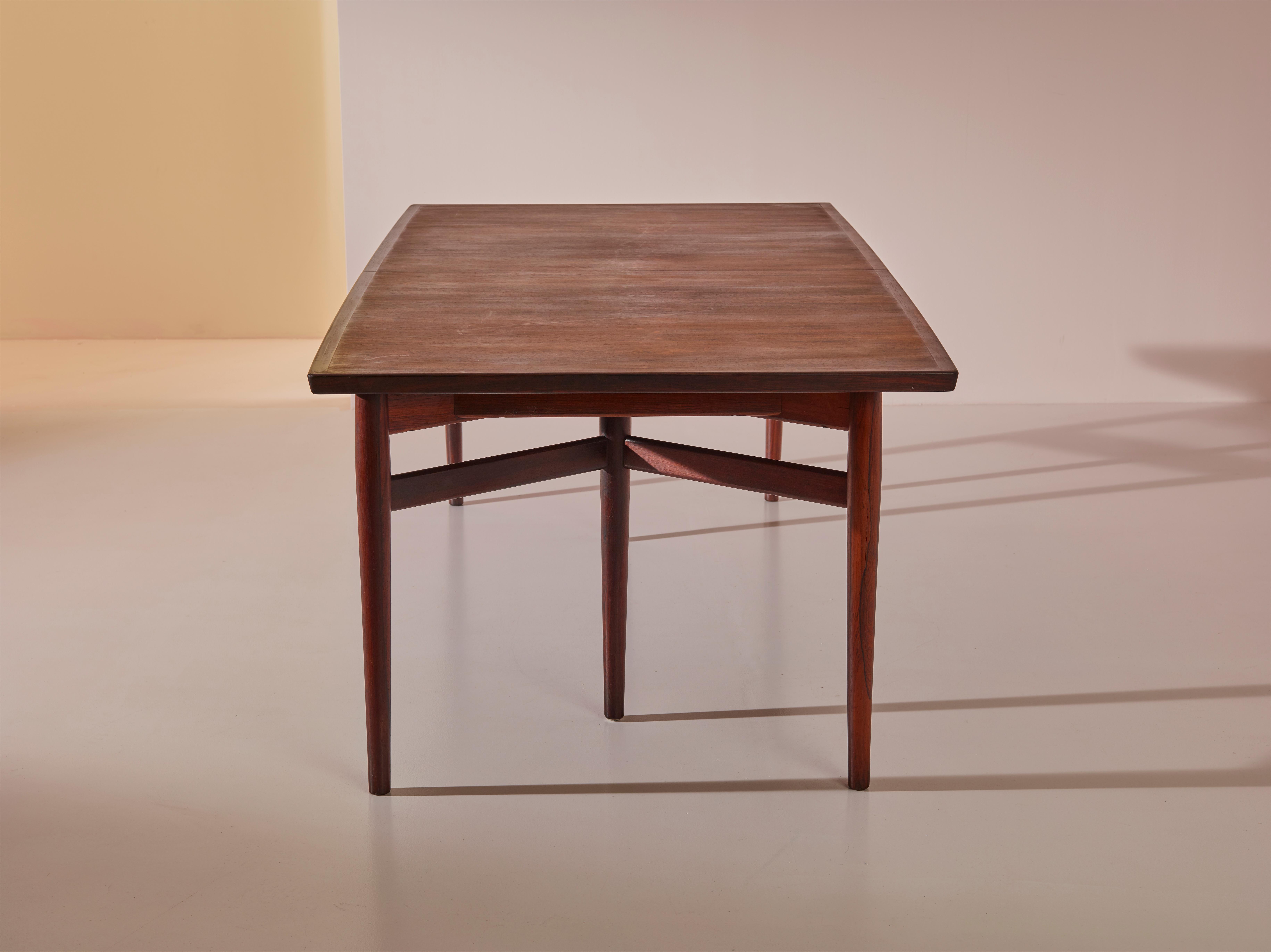 Arne Vodder Dining Table Model 201 by Sibast Møbelfabrik, Denmark, 1960s 2