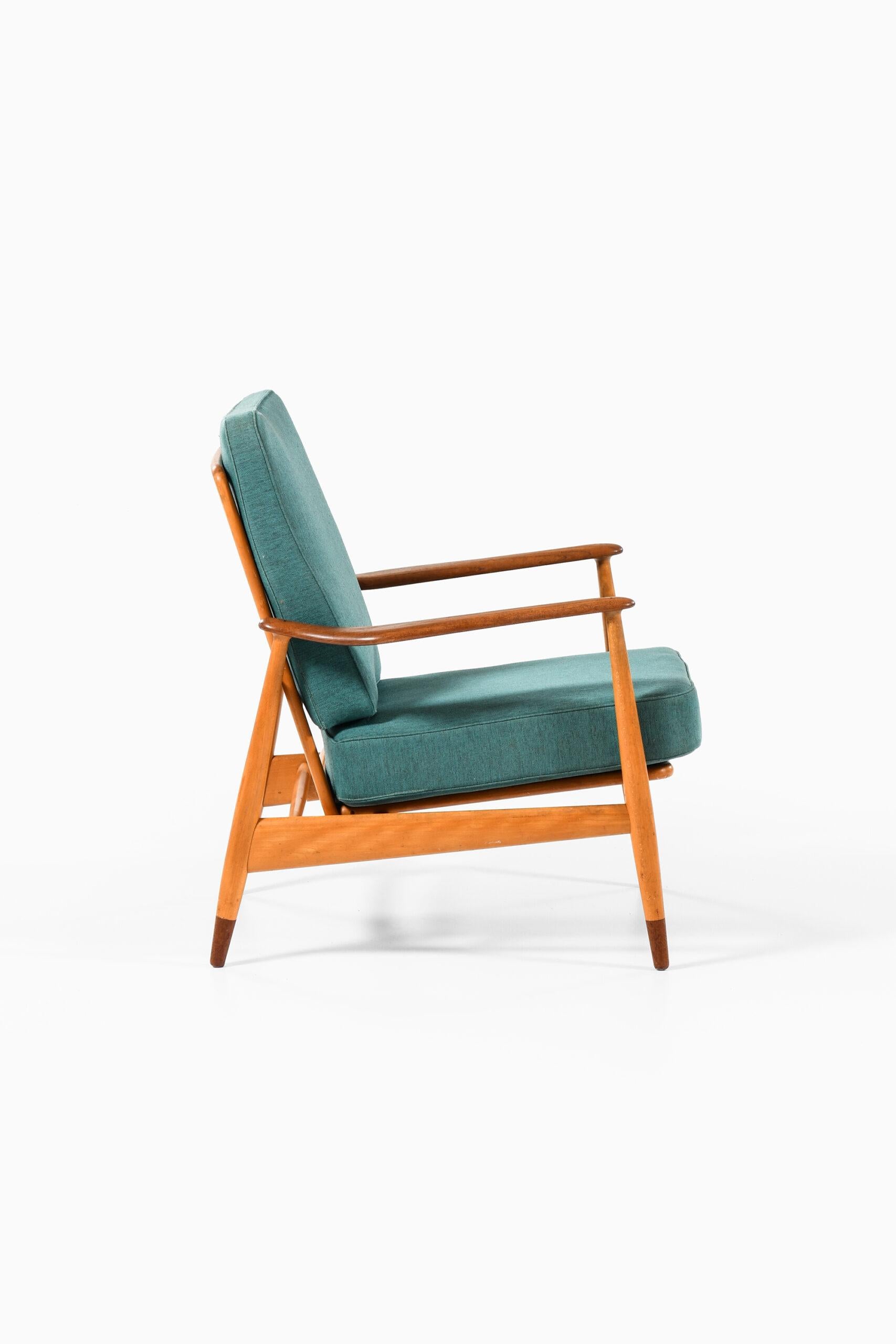 Danish Arne Vodder Easy Chair Model 161 Produced by France & Daverkosen in Denmark