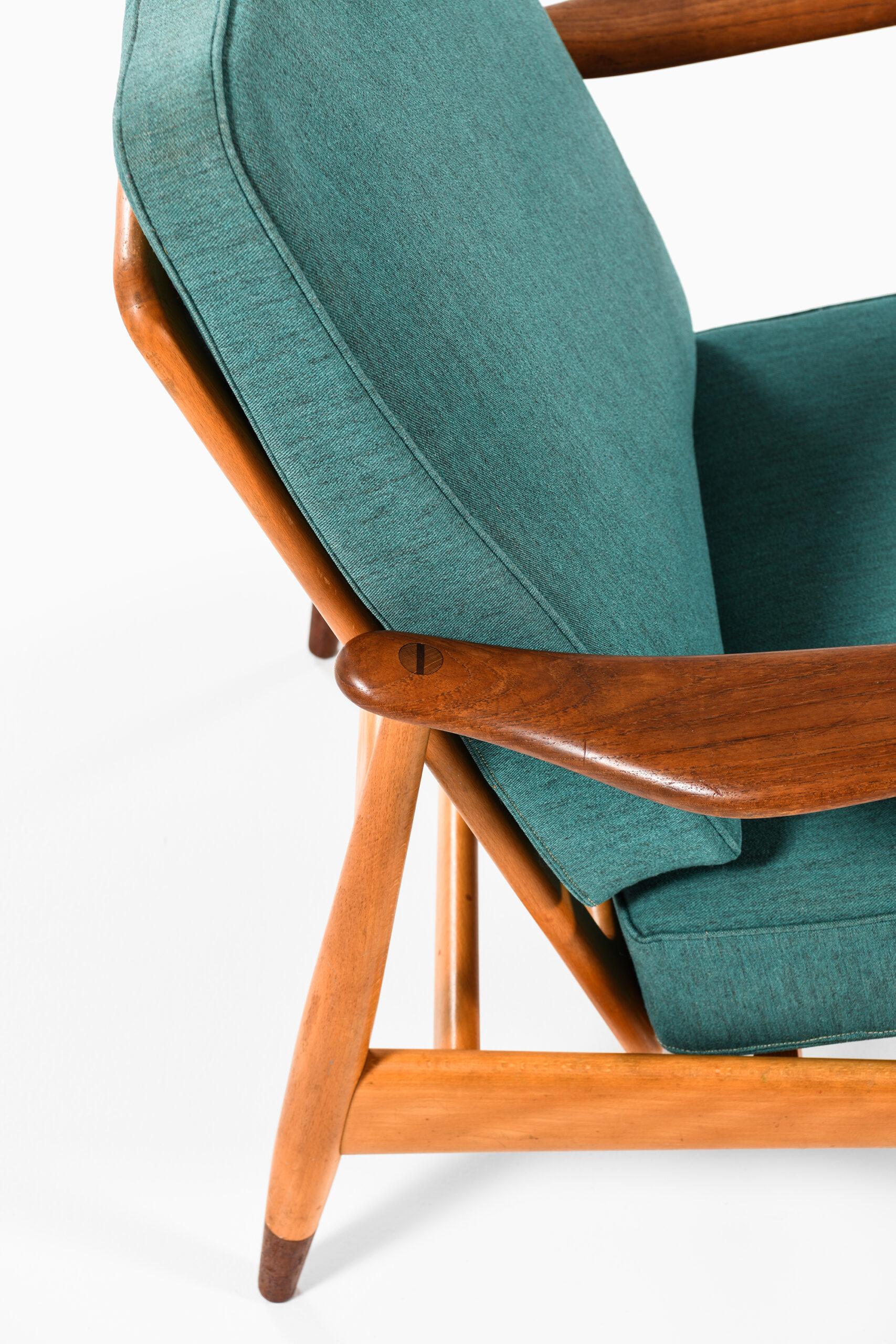 Mid-20th Century Arne Vodder Easy Chair Model 161 Produced by France & Daverkosen in Denmark
