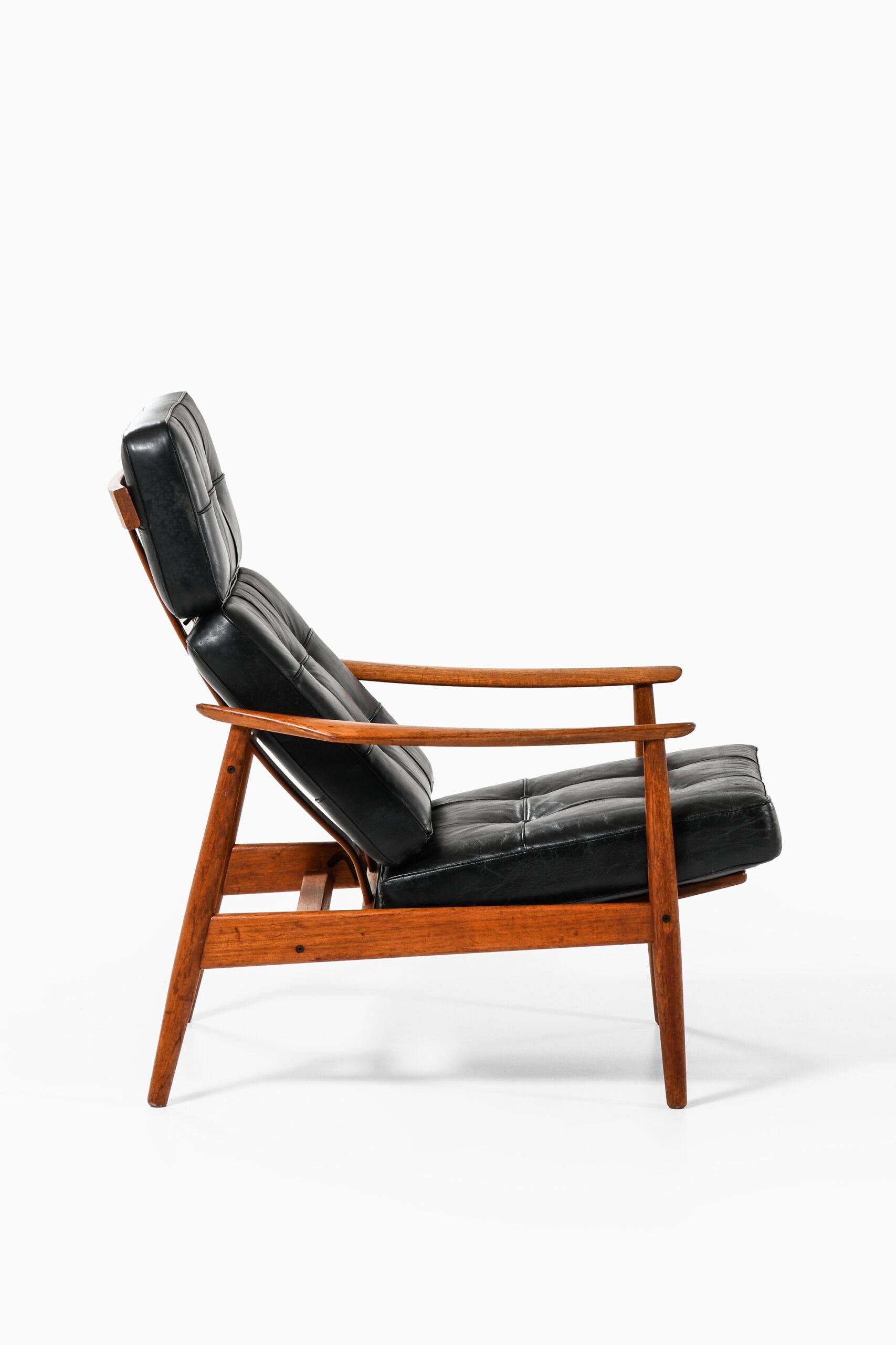 Scandinavian Modern Arne Vodder Easy Chair Model FD 164 Produced by France & Daverkosen For Sale